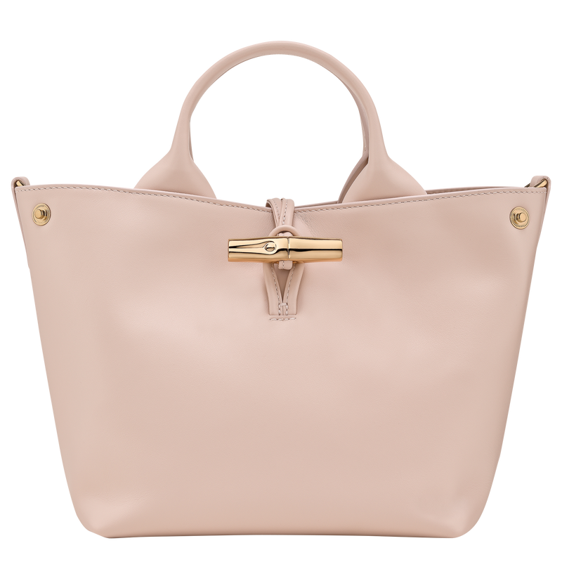 Le Roseau S Handbag / Petal Pink - Leather - Image 12