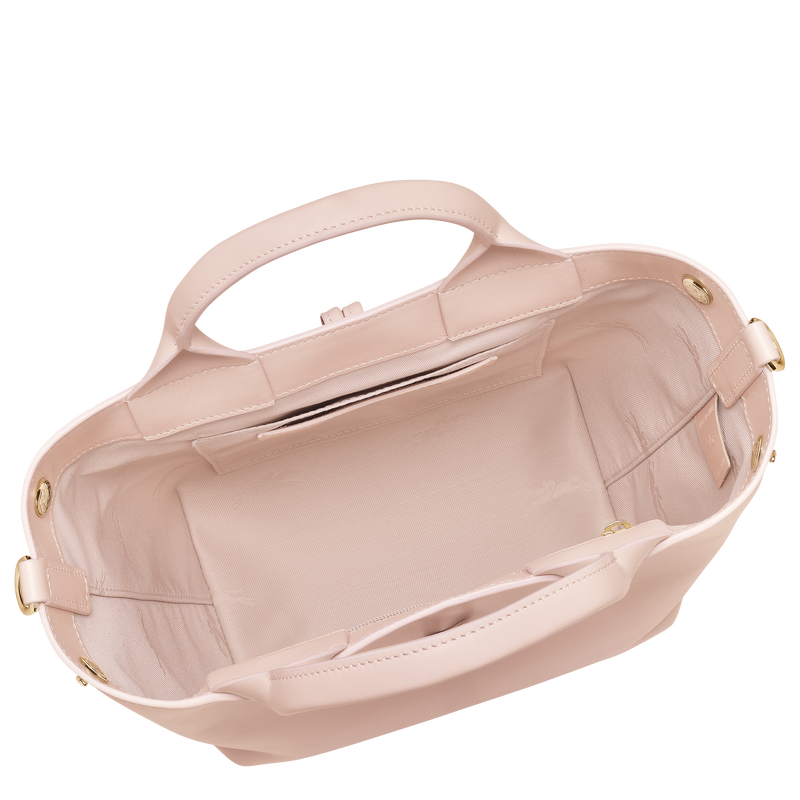 Le Roseau S Handbag / Petal Pink - Leather - Image 11