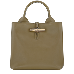 Le Roseau S Handbag / Olive - Leather