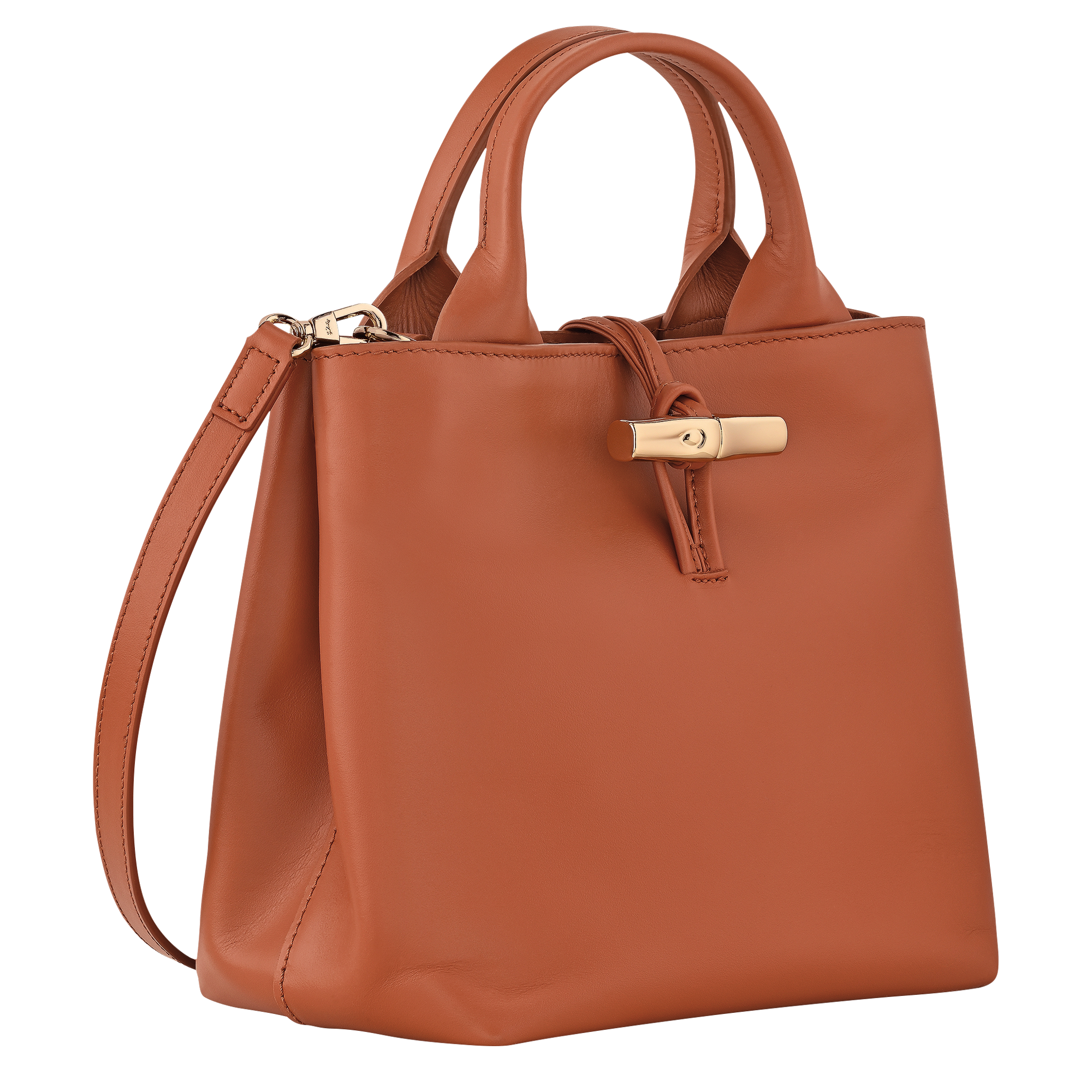 Le Roseau S Handbag / Bark - Leather - Image 3