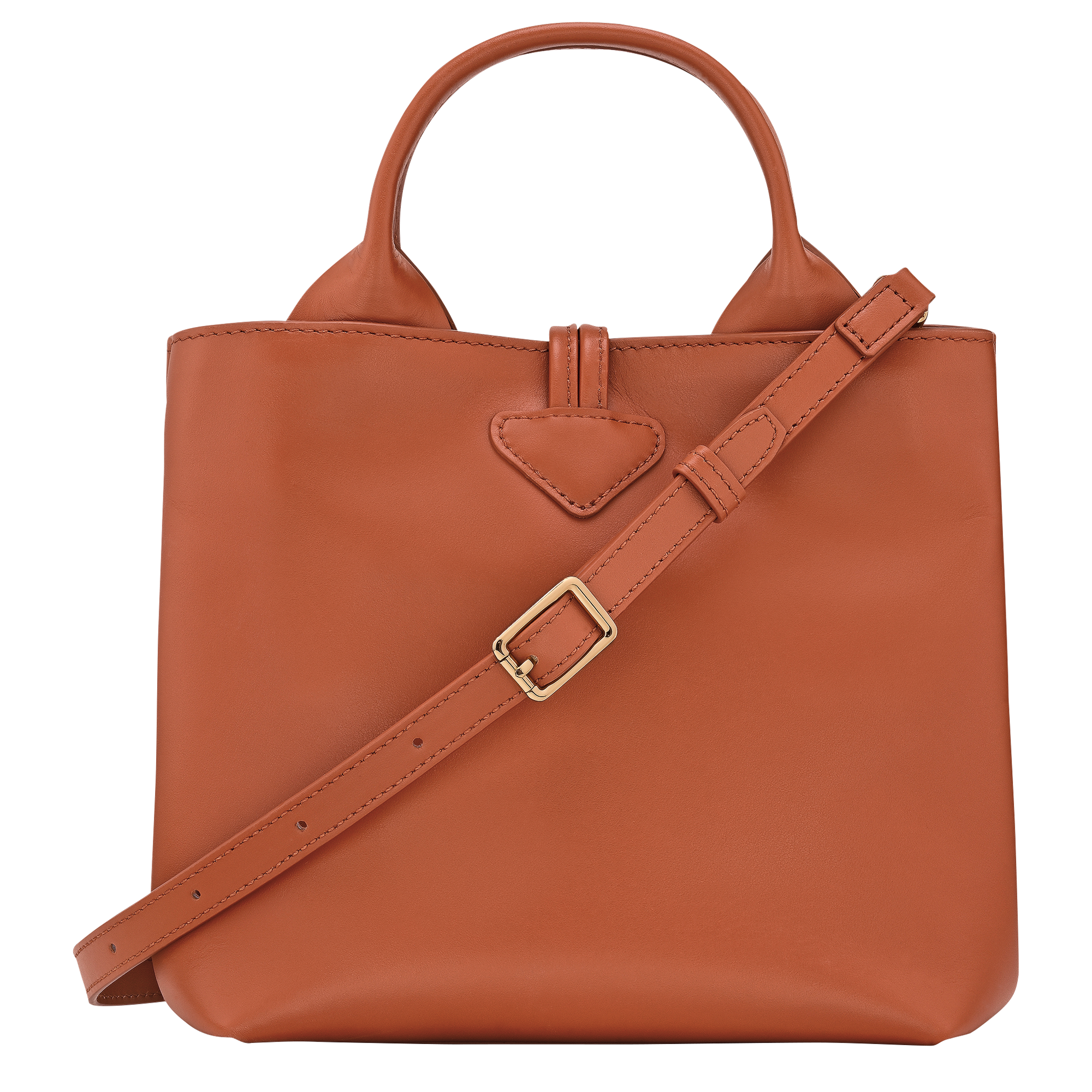 Le Roseau S Handbag / Bark - Leather - Image 4