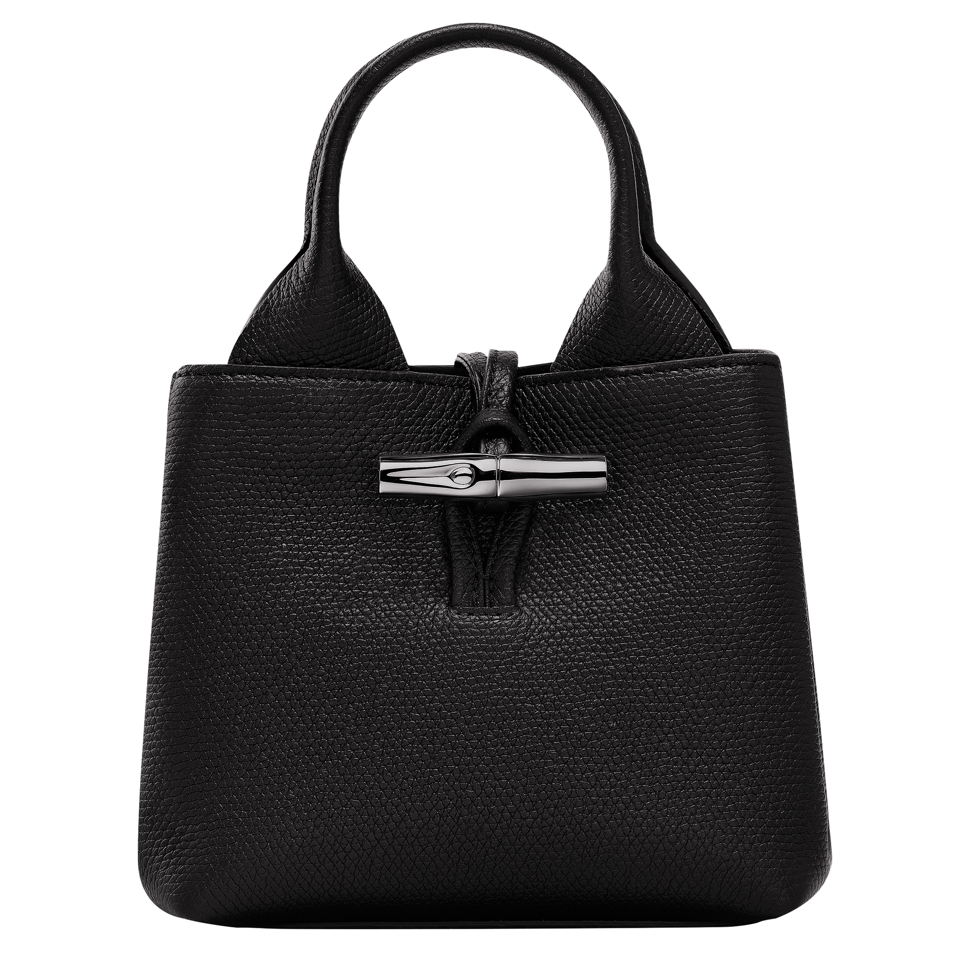 Le Roseau XS Handbag / Black - Leather