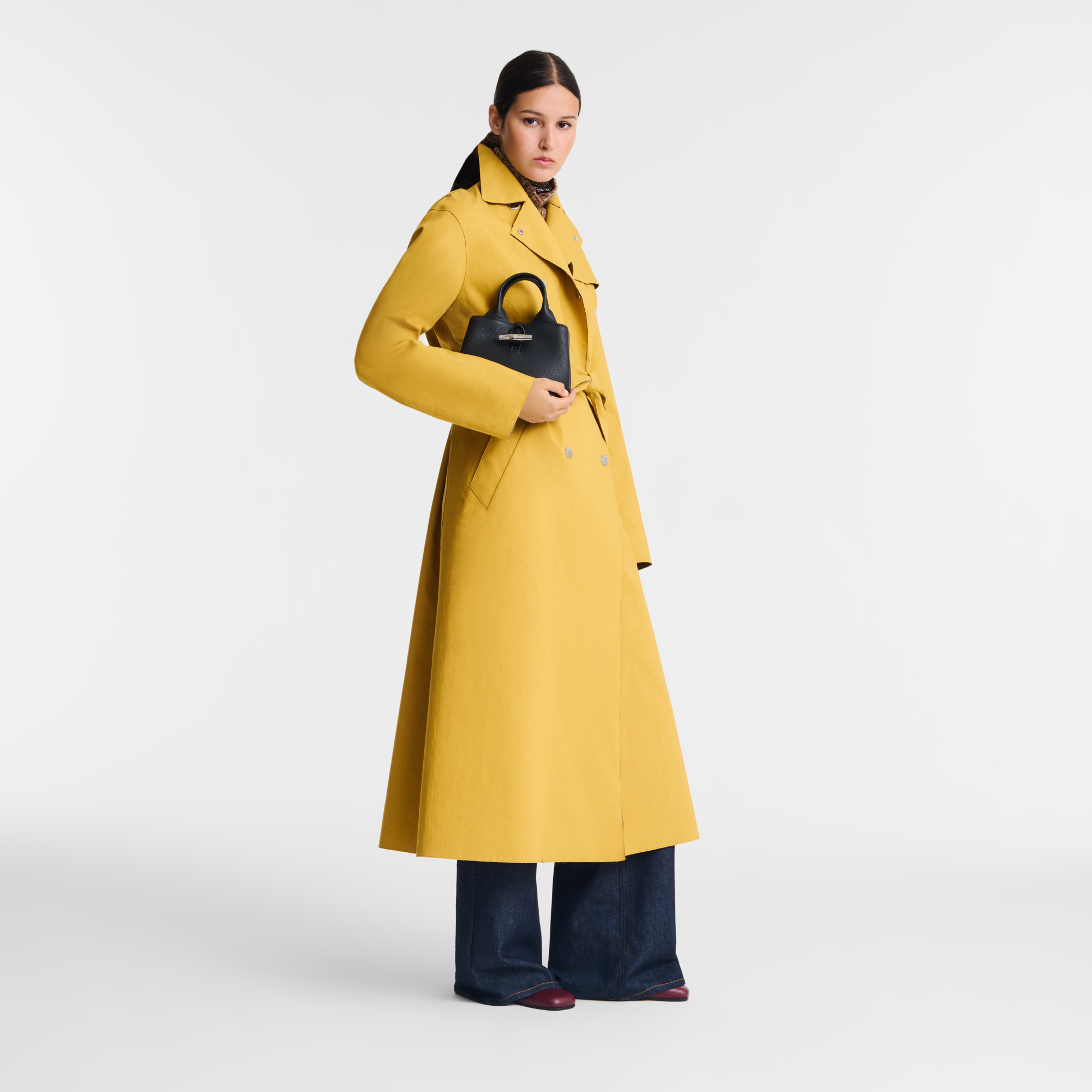 Le Roseau XS Handbag / Black - Leather - Image 2