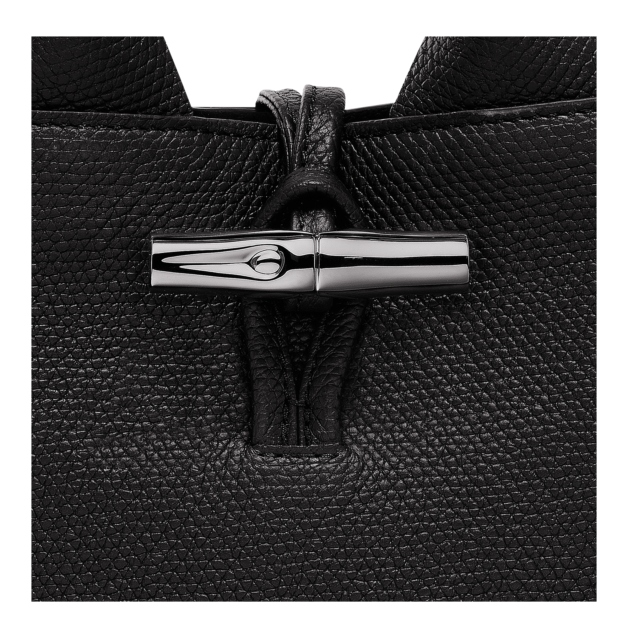 Le Roseau XS Handbag / Black - Leather - Image 7