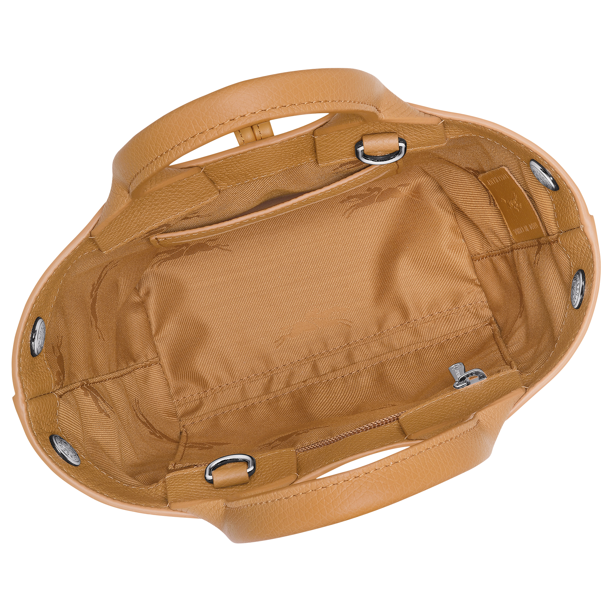 Le Roseau XS Handbag / Walnut - Leather - Image 6