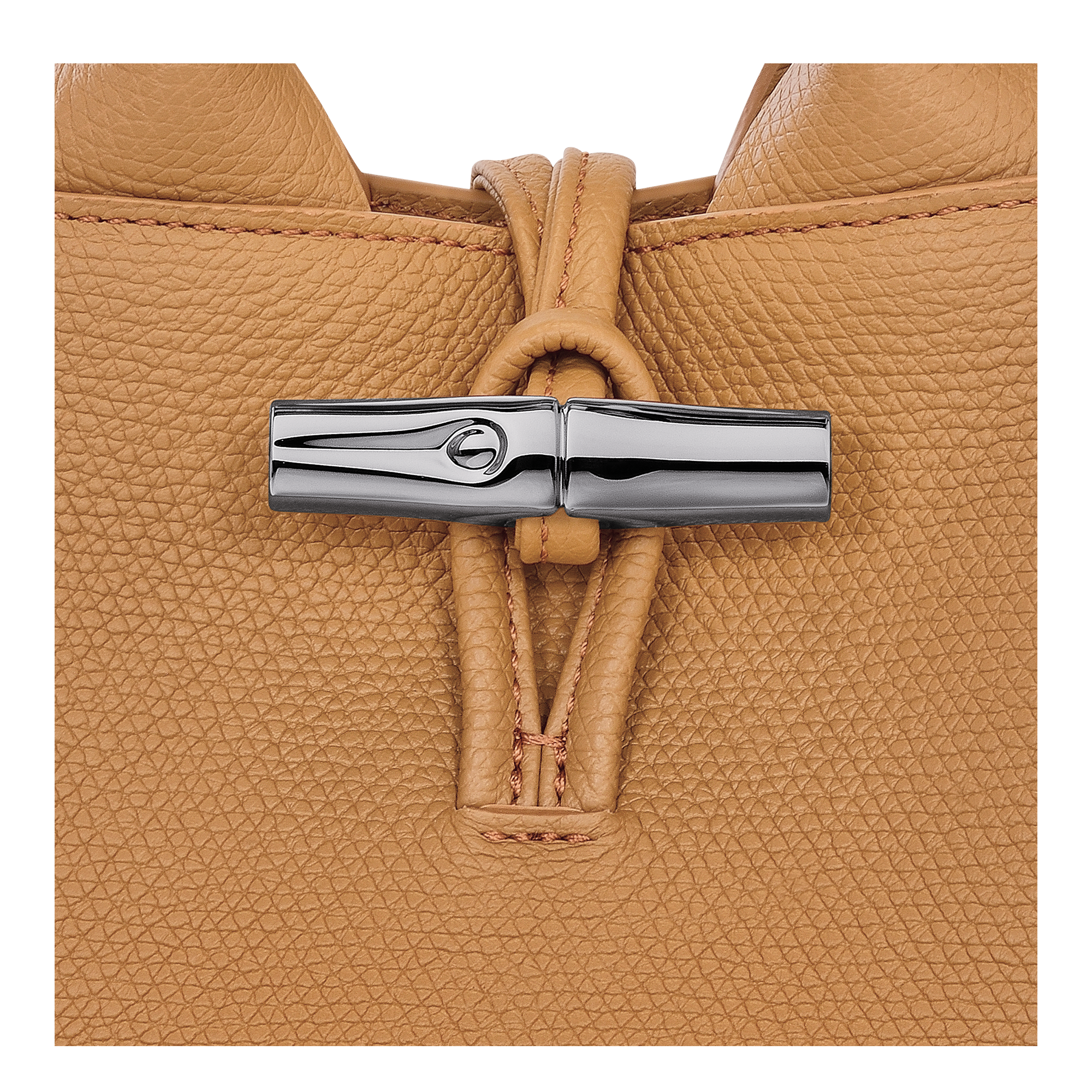 Le Roseau XS Handbag / Walnut - Leather - Image 7