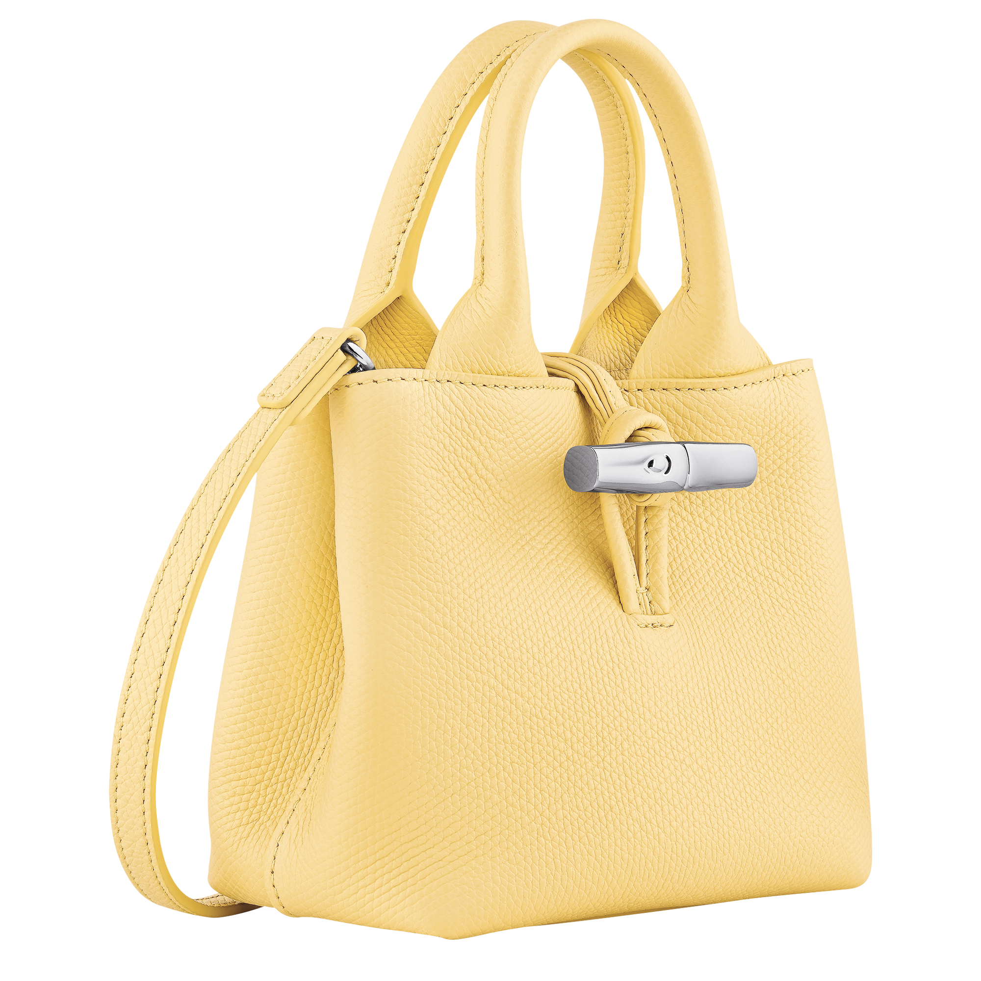 Le Roseau XS Handbag / Yellow Chick - Leather - Image 3
