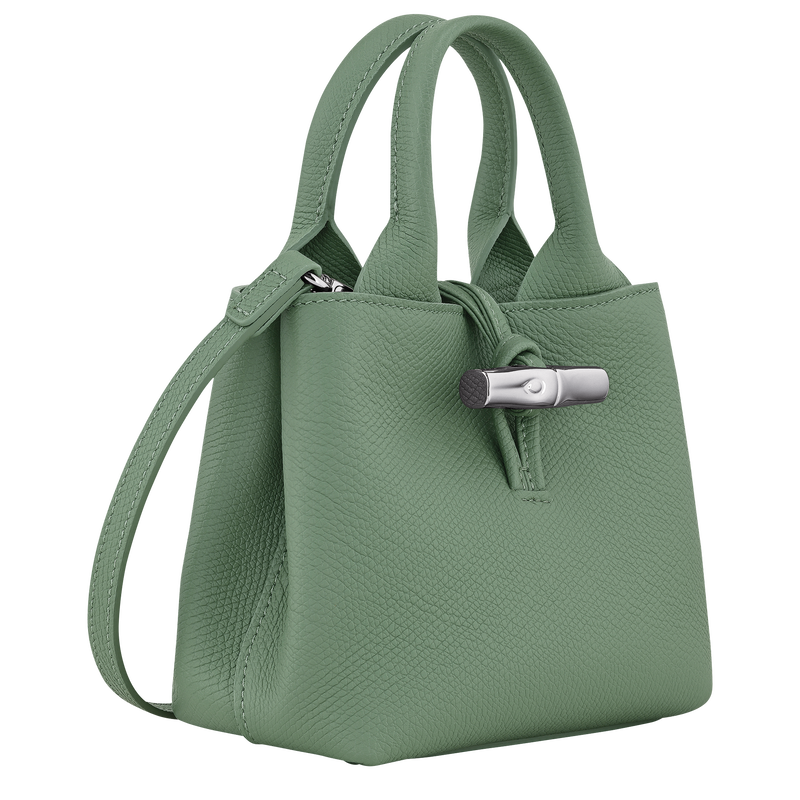 Le Roseau XS Handbag / Black - Leather - Image 20