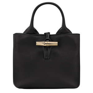 Le Roseau XS Handbag / Black - Leather