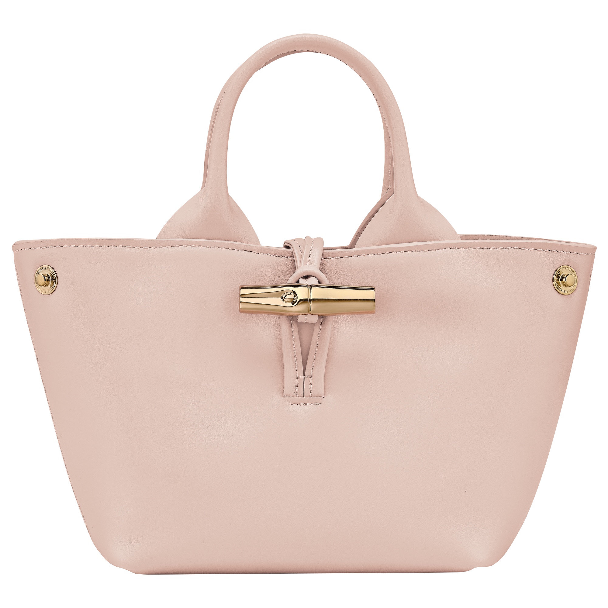 Le Roseau XS Handbag / Petal Pink - Leather - Image 5