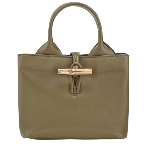 Le Roseau XS Handbag / Olive - Leather