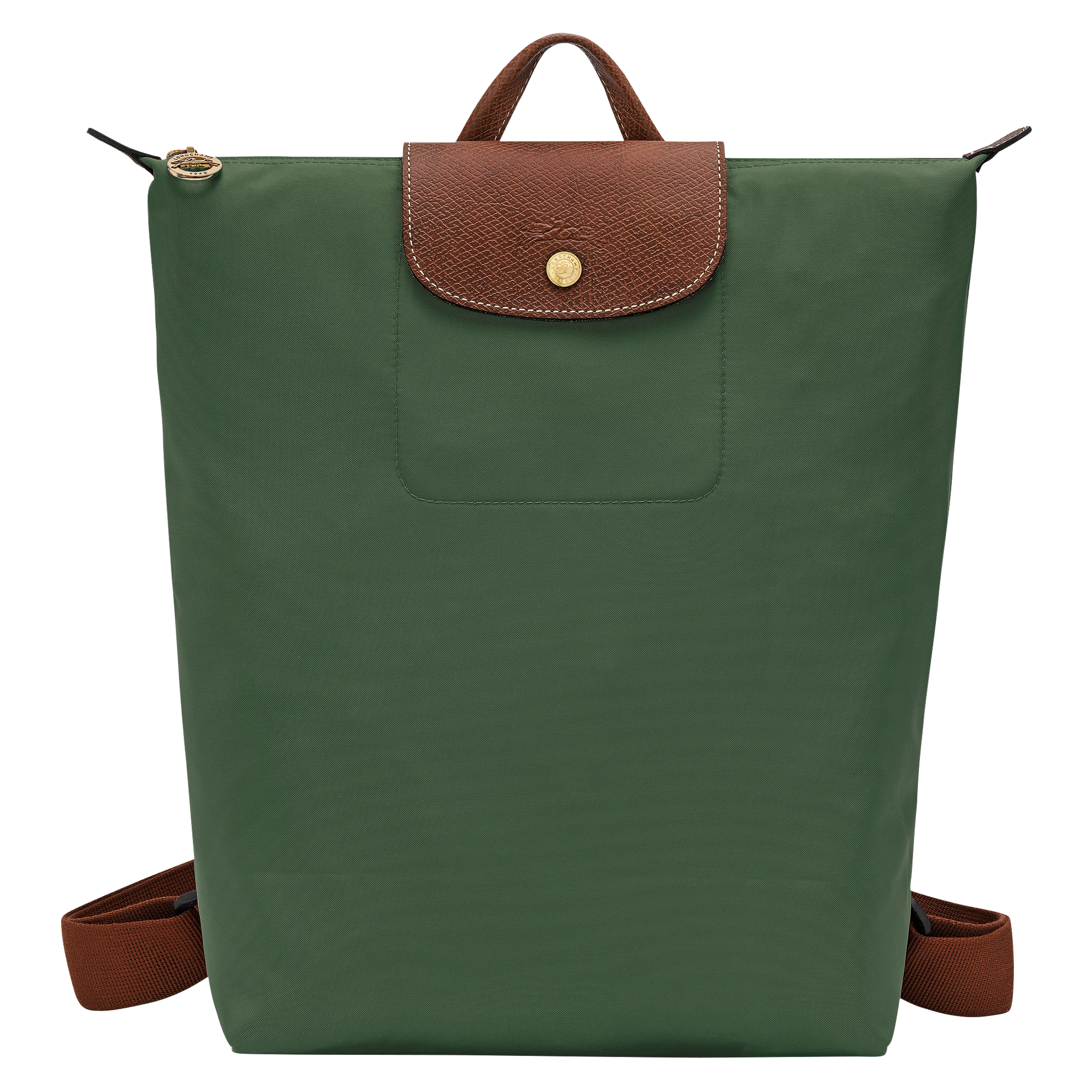 Le Pliage Original M Backpack / British Green - Canvas