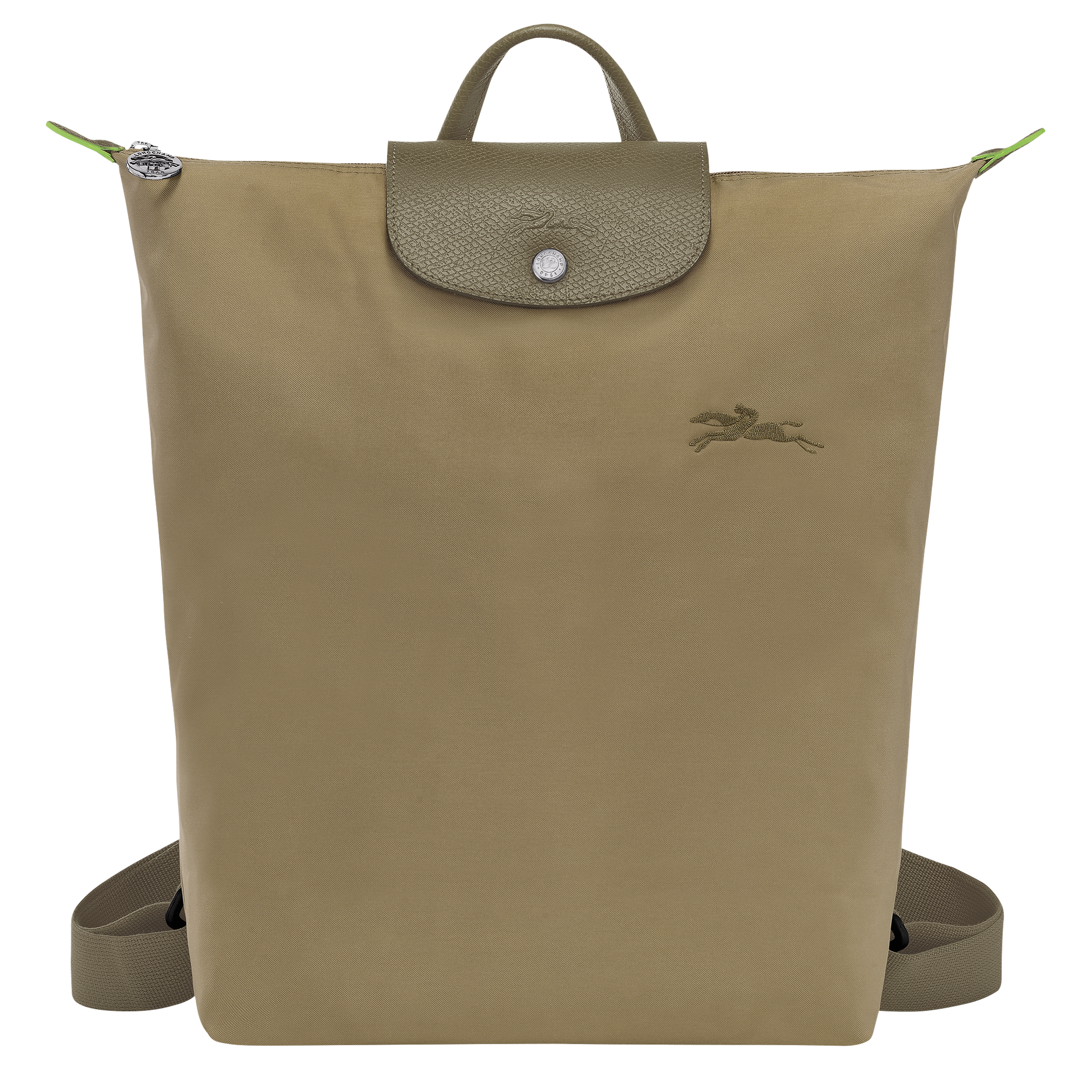 Le Pliage Green M Backpack / Artichoke - Canvas