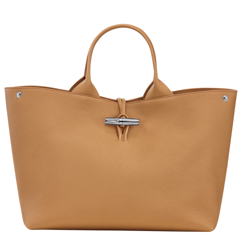 Le Roseau L Handbag / Clay - Leather - Image 9