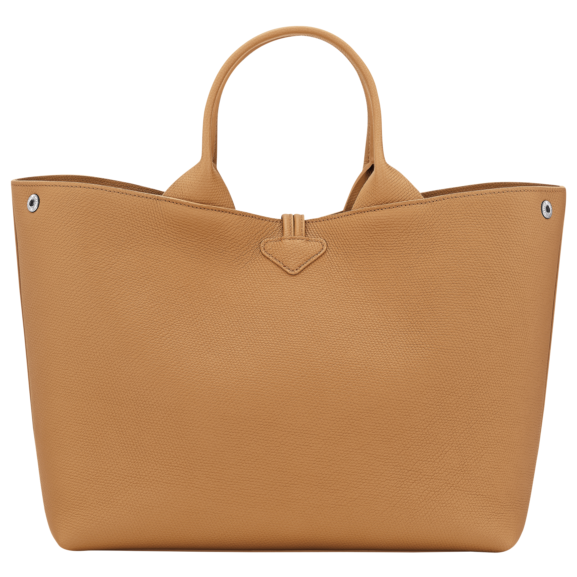 Le Roseau L Handbag / Walnut - Leather - Image 4