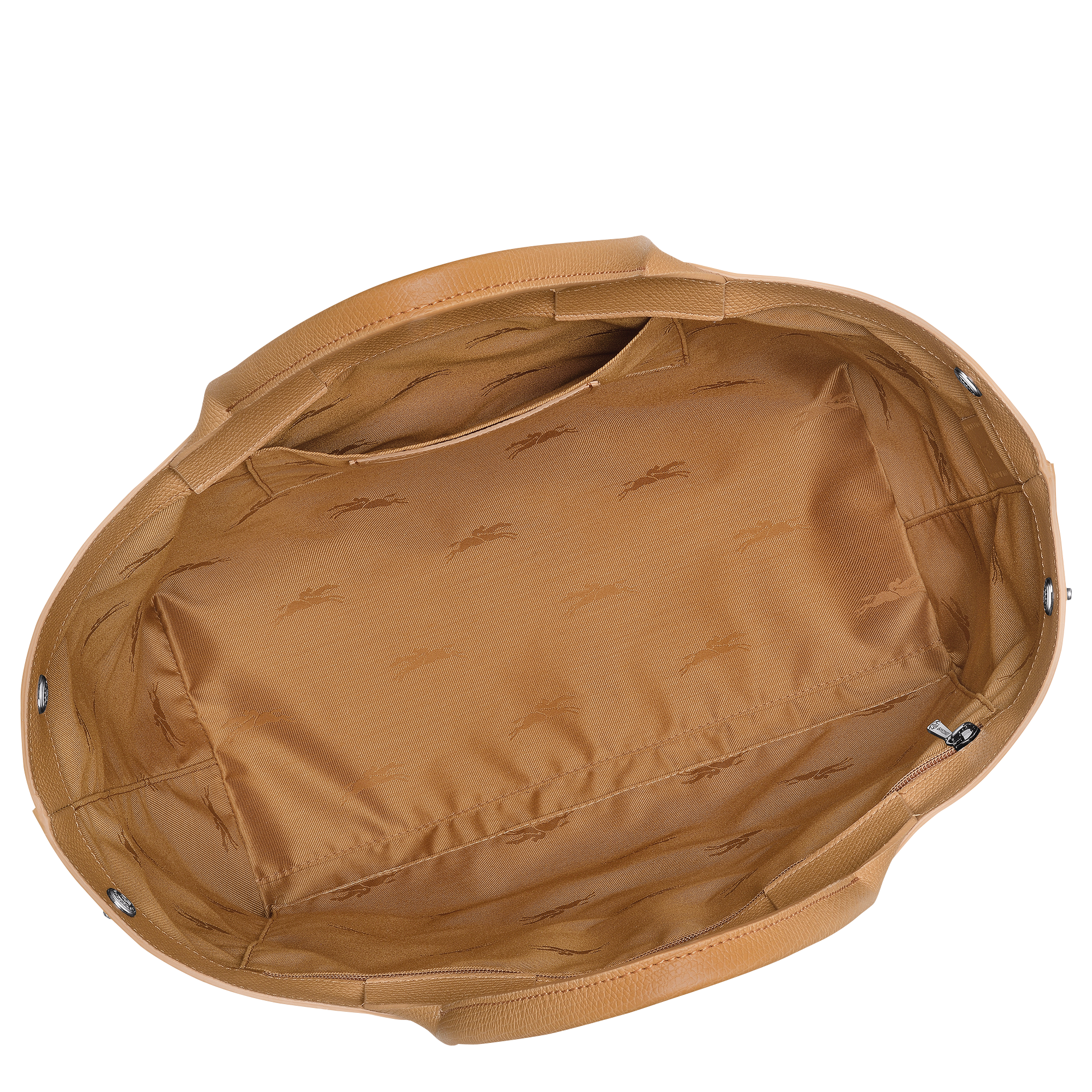 Le Roseau L Handbag / Walnut - Leather - Image 5