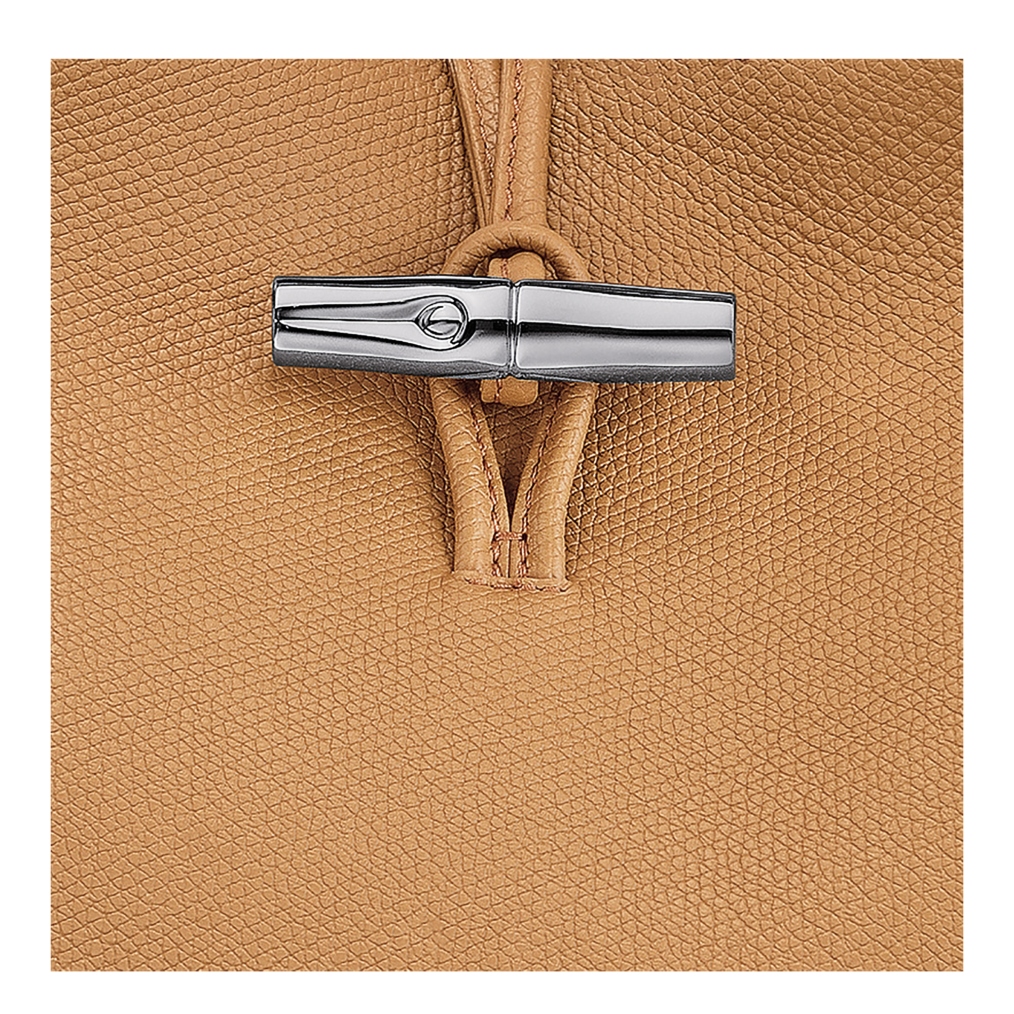 Le Roseau L Handbag / Walnut - Leather - Image 6