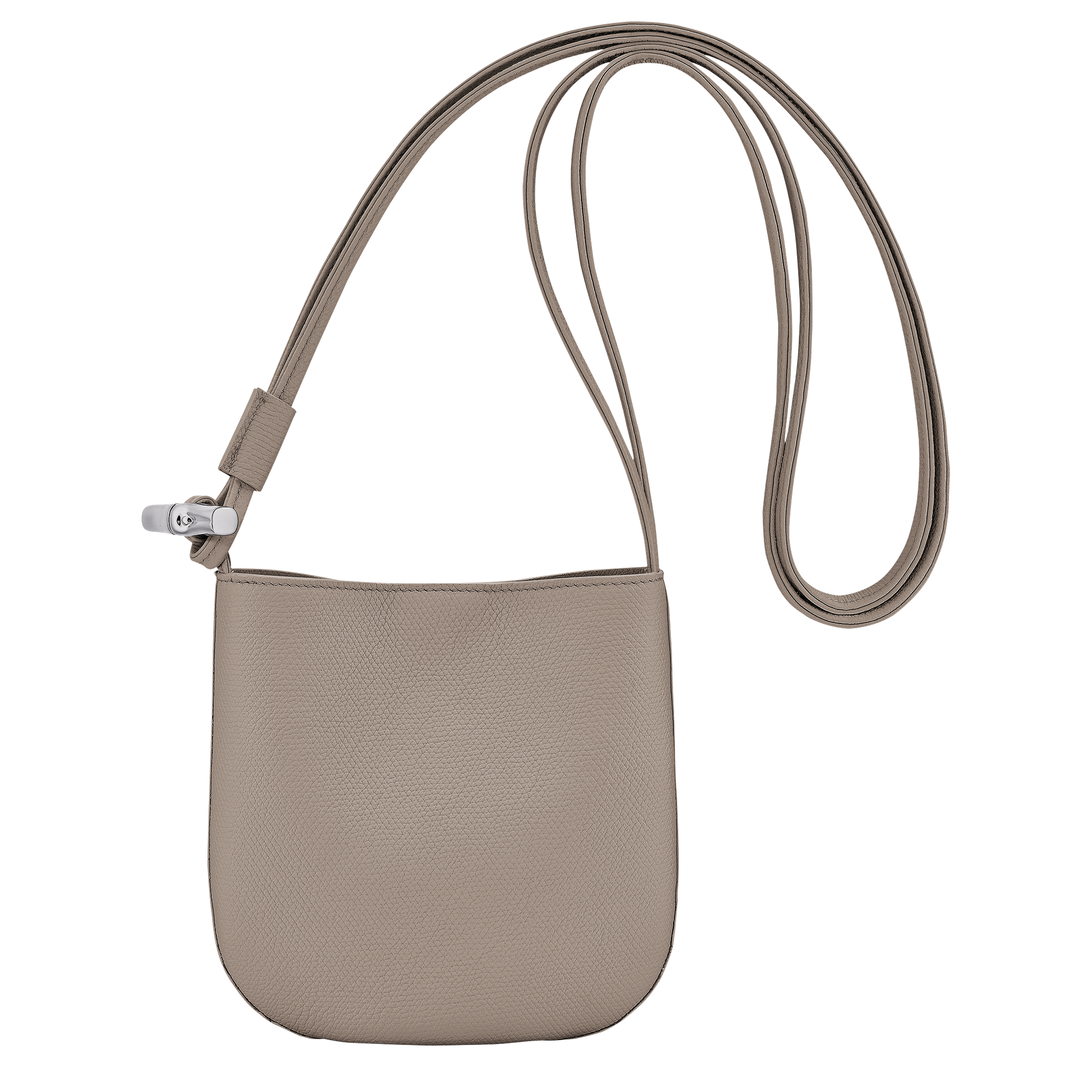 Le Roseau S Crossbody bag / Clay - Leather