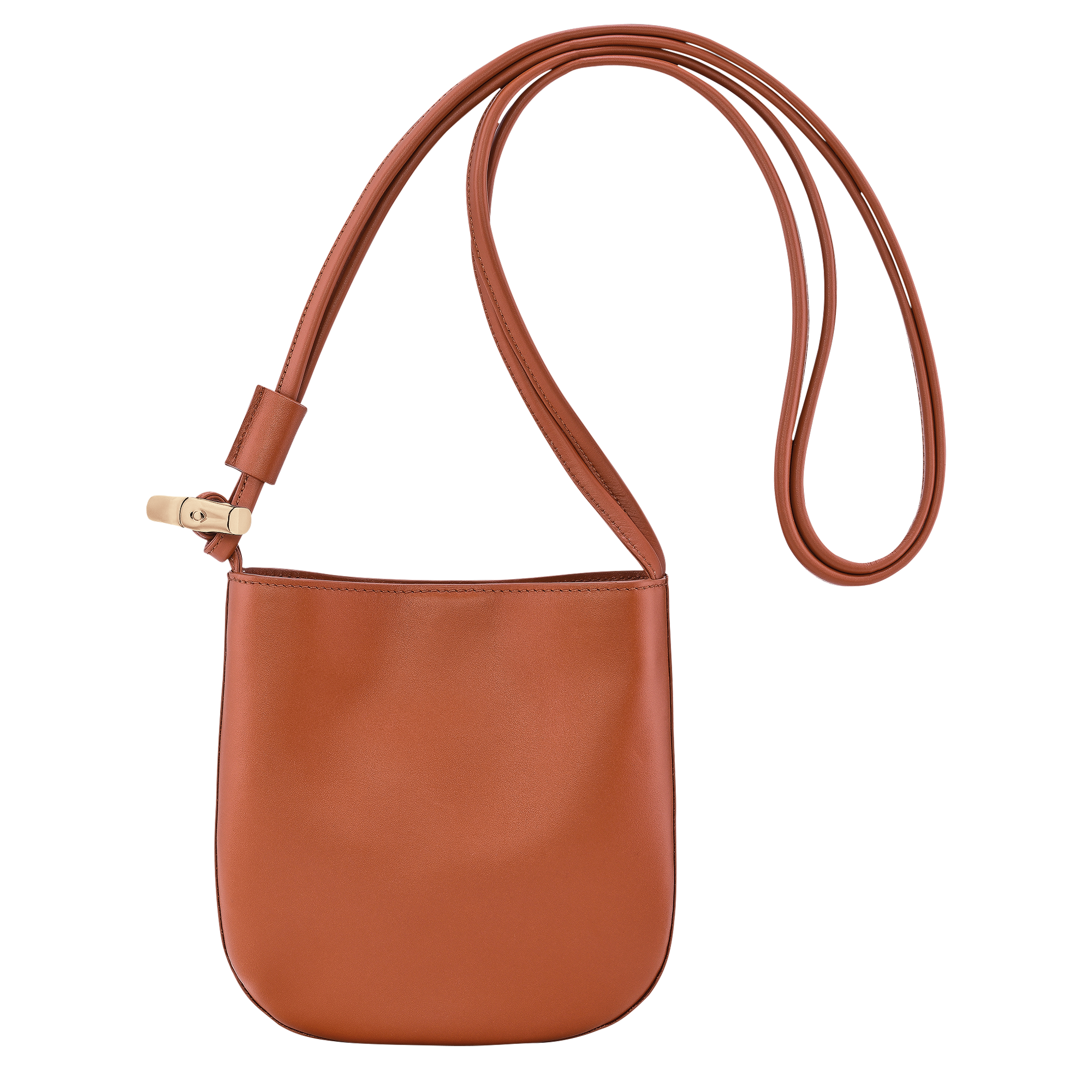 Le Roseau S Crossbody bag / Bark - Leather