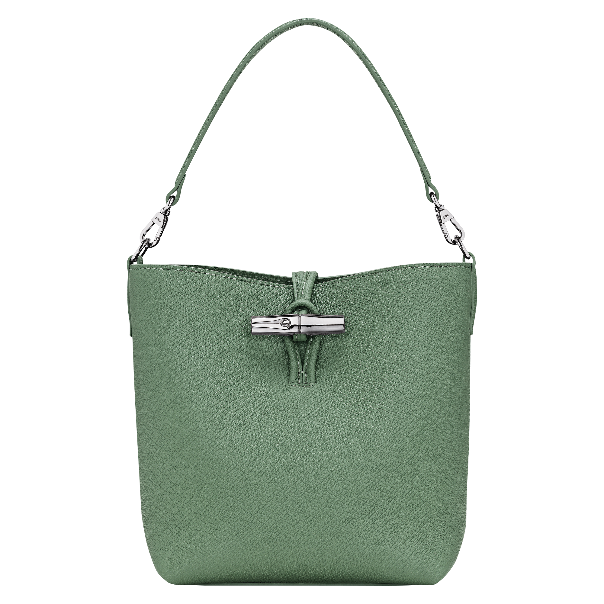 Le Roseau XS Bucket bag / Oregano - Leather