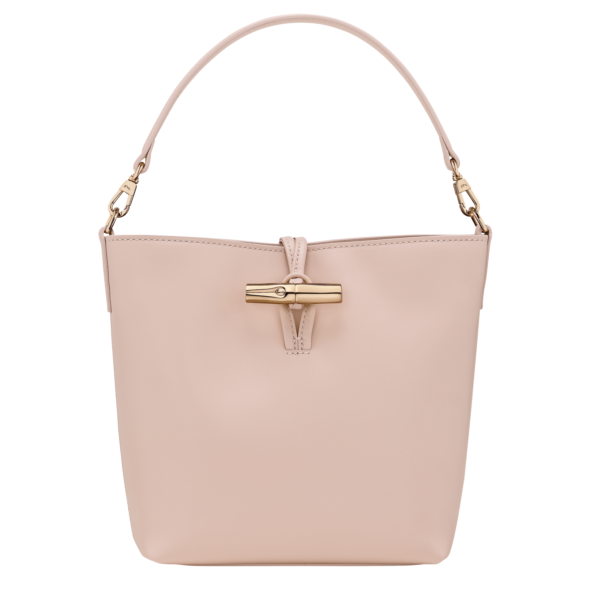 Le Roseau XS Bucket bag / Petal Pink - Leather
