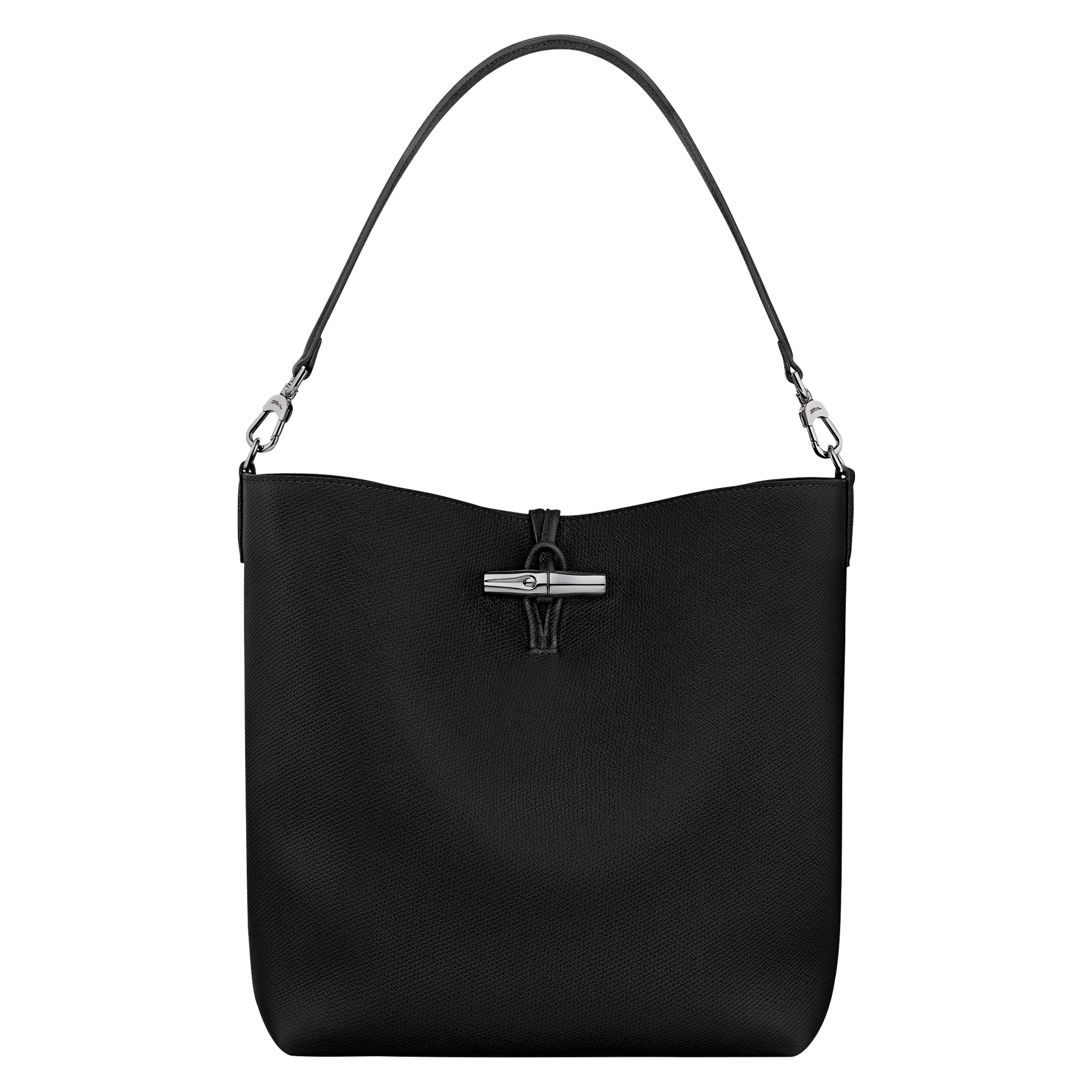 Le Roseau M Hobo bag / Black - Leather