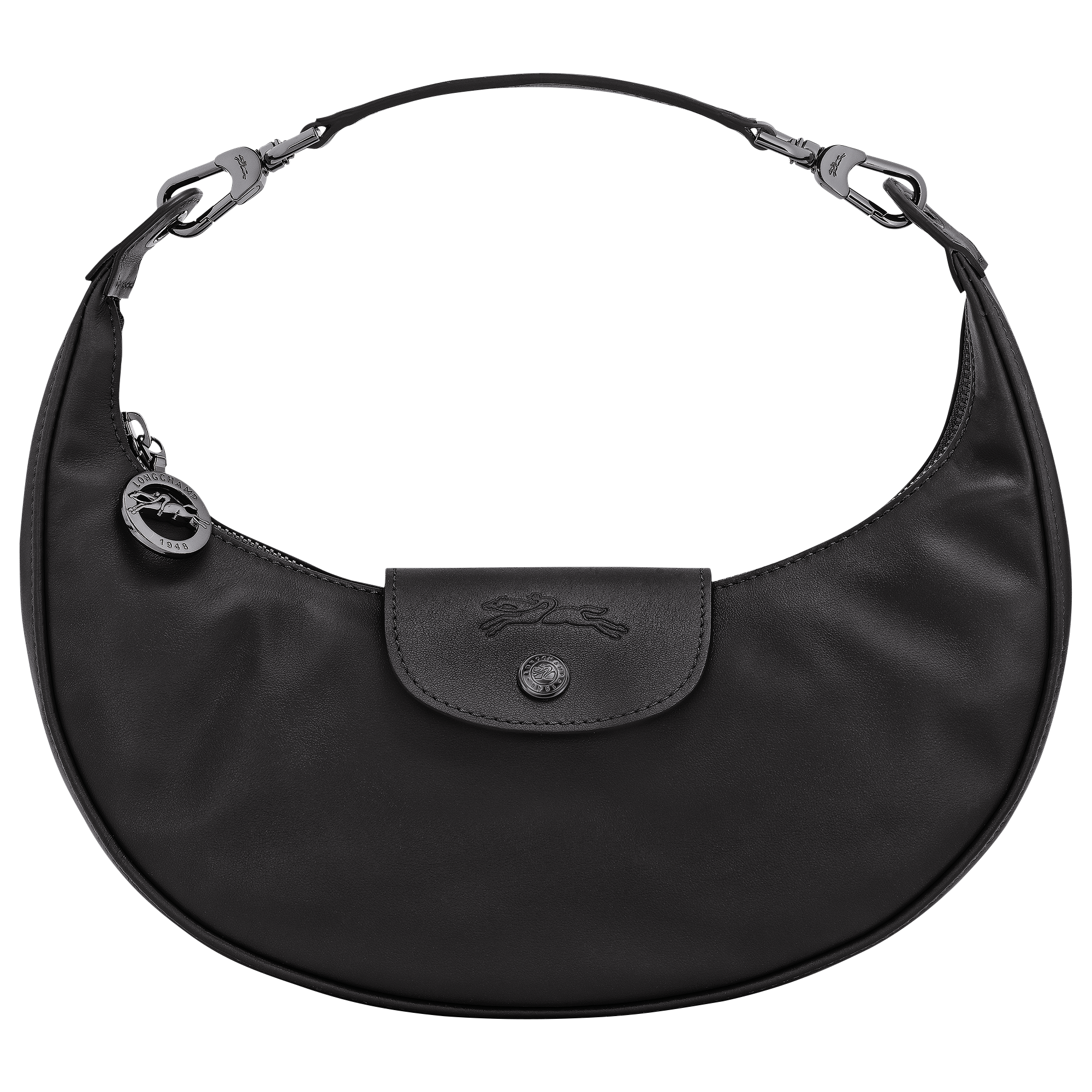Le Pliage Xtra S Shoulder bag / Black - Leather