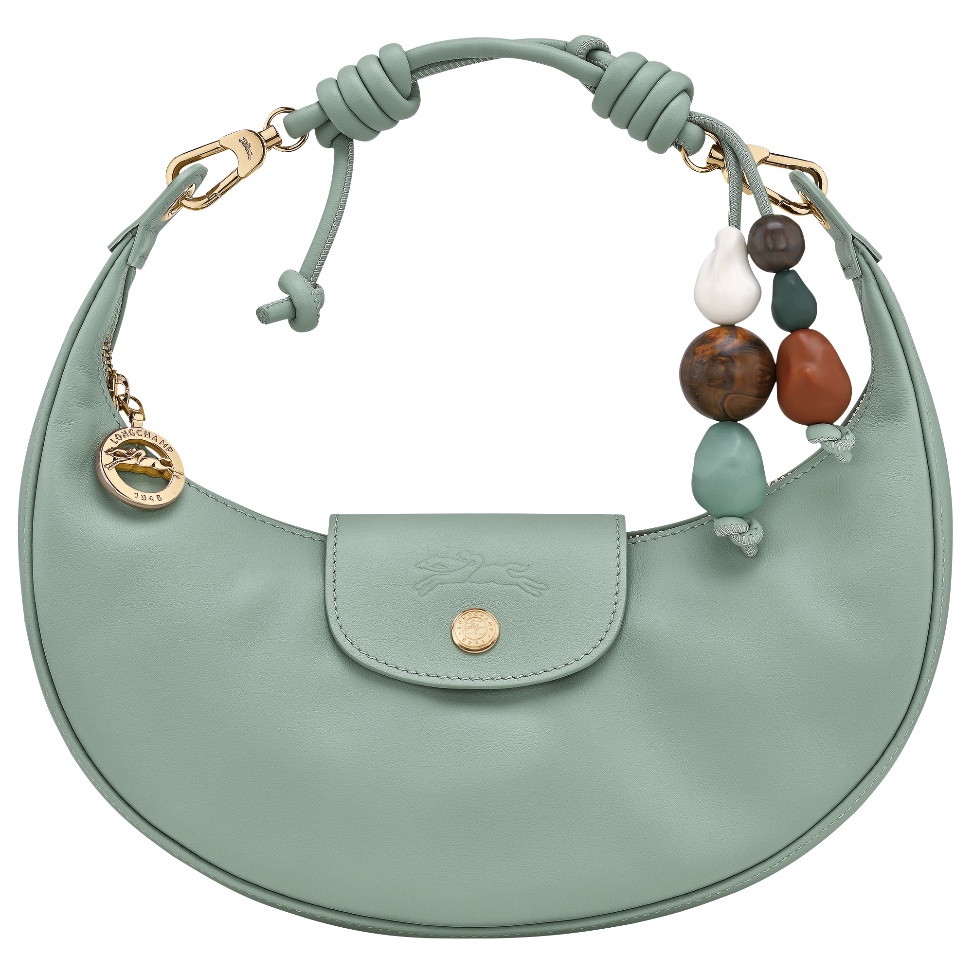 Le Pliage Xtra M Shoulder bag / Celadon - Leather