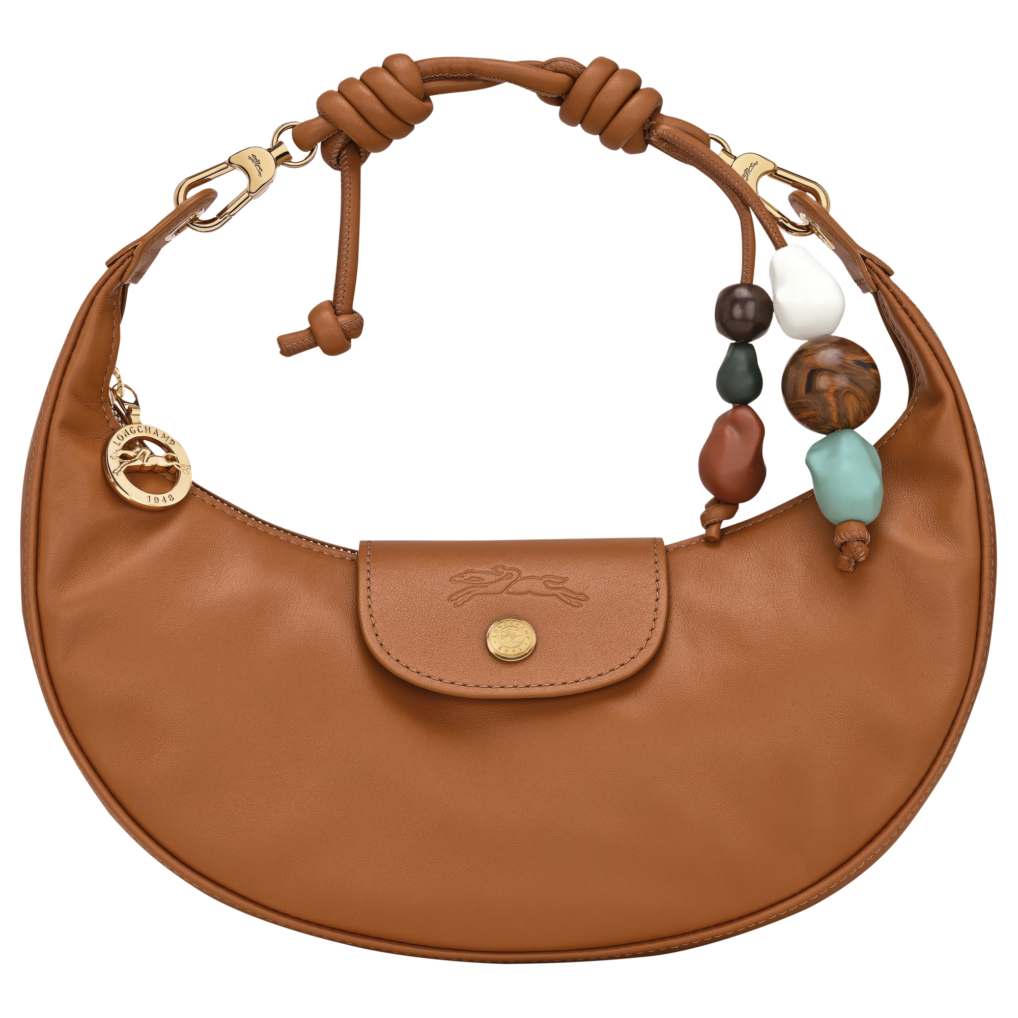 Le Pliage Xtra M Shoulder bag / Cashew - Leather