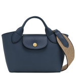 Épure XS Tote bag / Navy - Leather