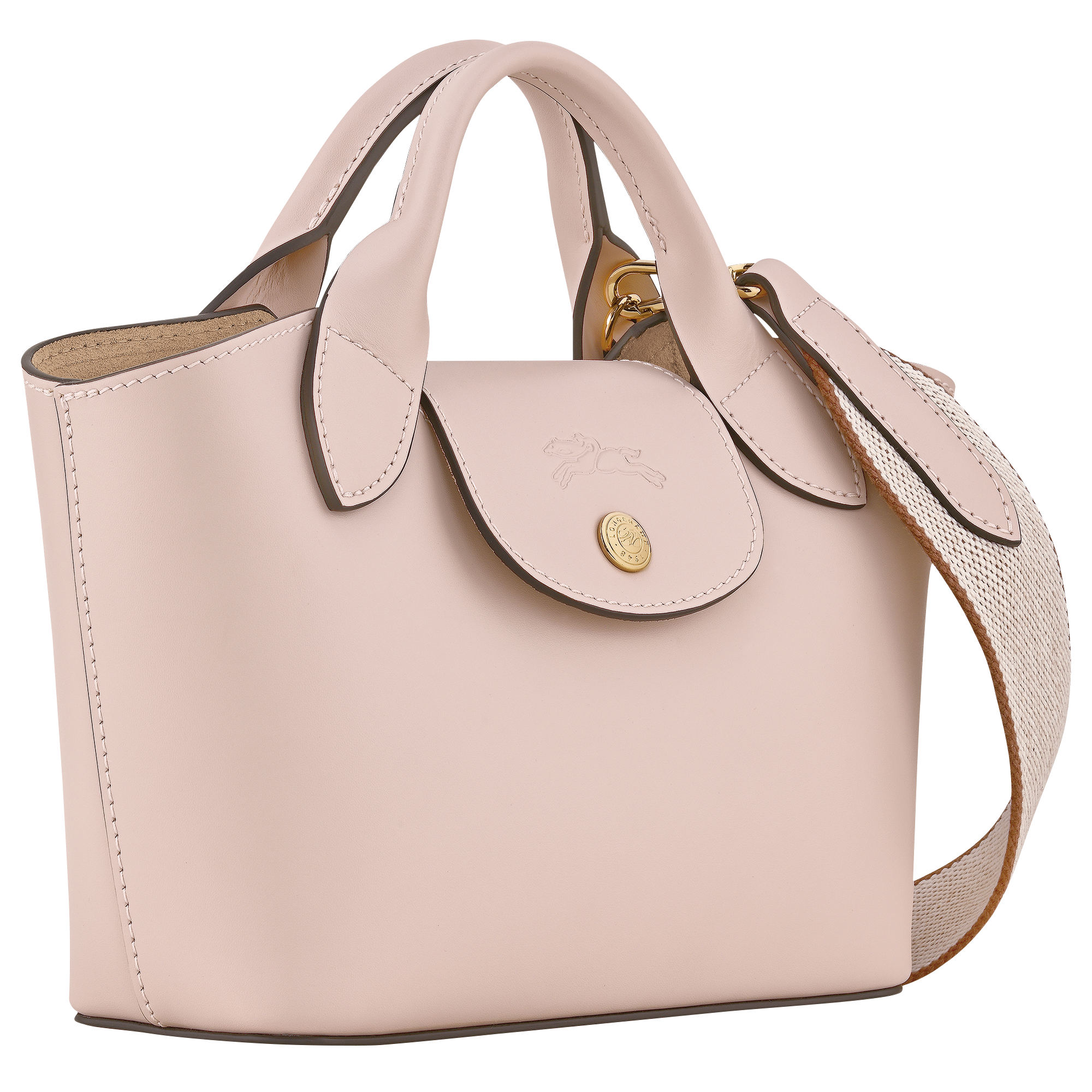 Épure XS Tote bag / Petal Pink - Leather - Image 3