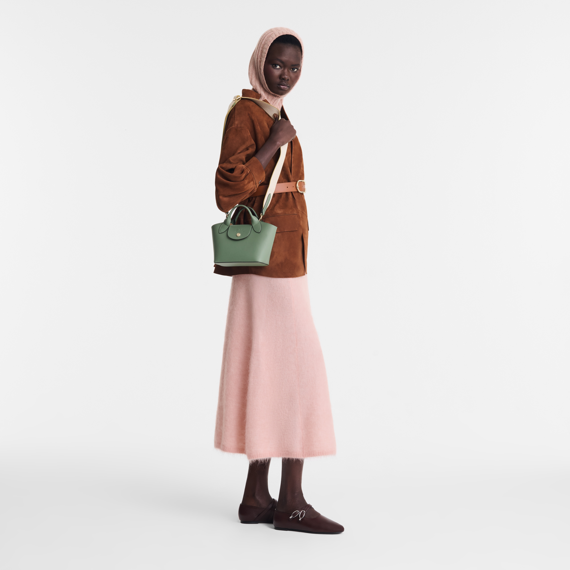 Épure XS Tote bag / Oregano - Leather - Image 2