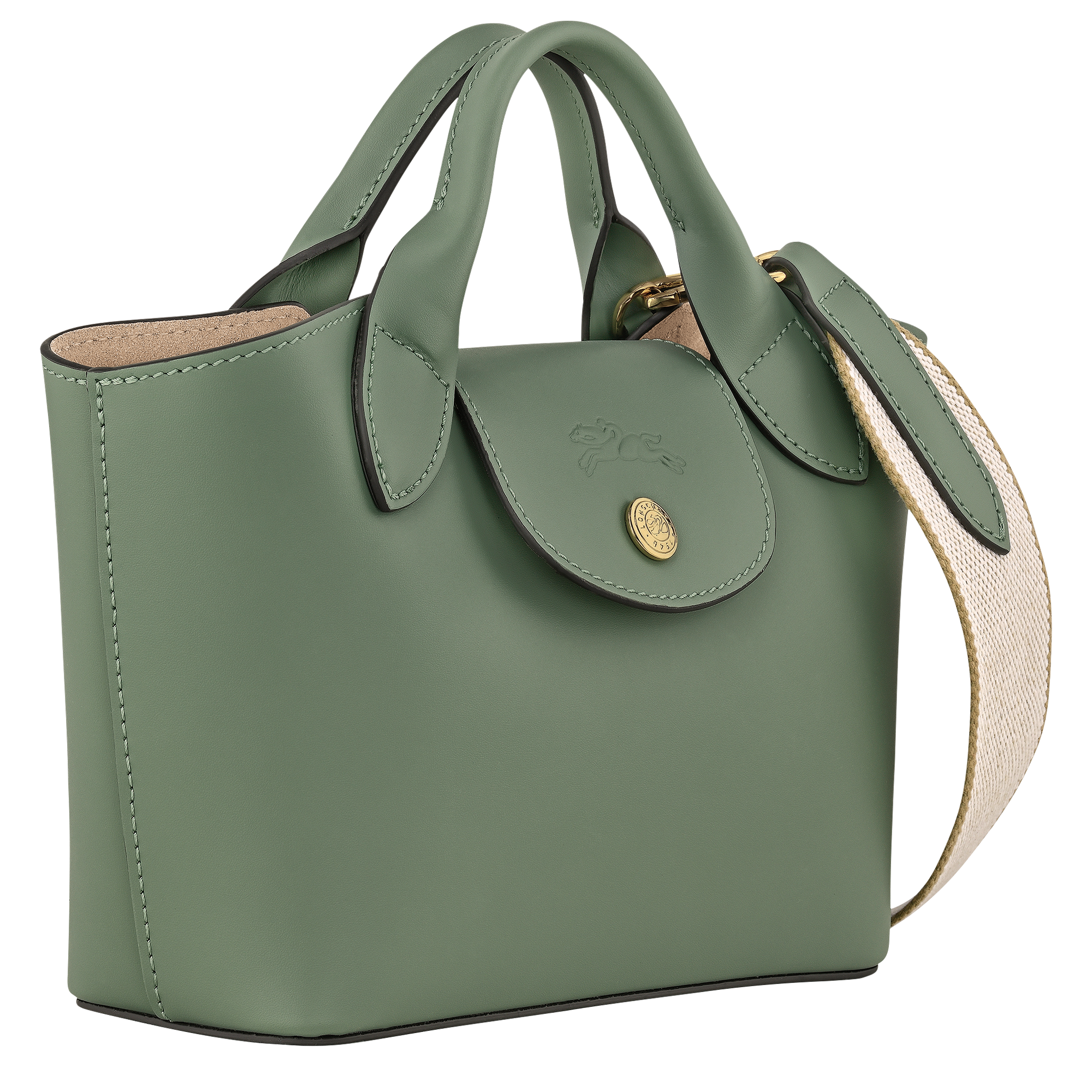 Épure XS Tote bag / Oregano - Leather - Image 3