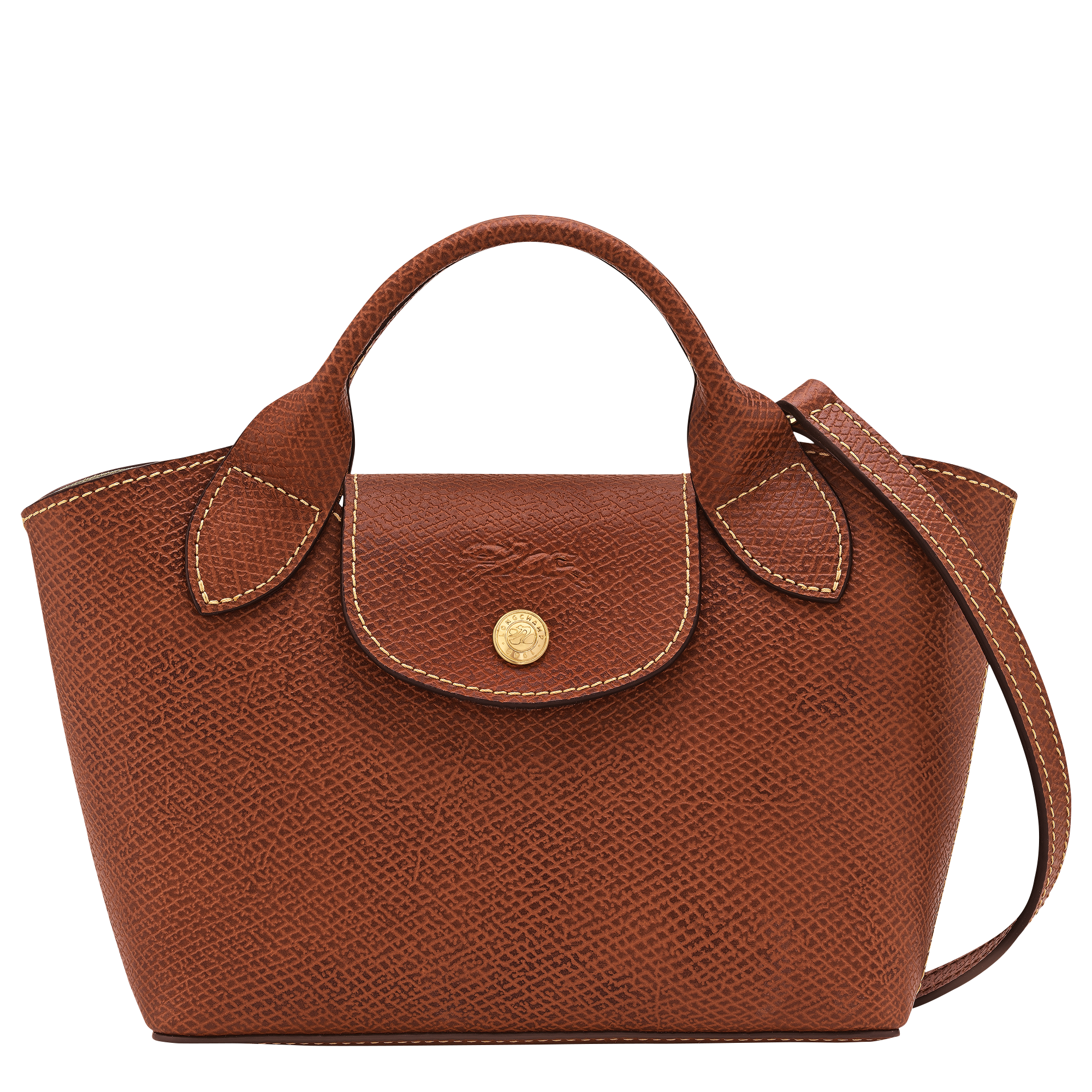 Épure XS Tote bag / Brown - Leather