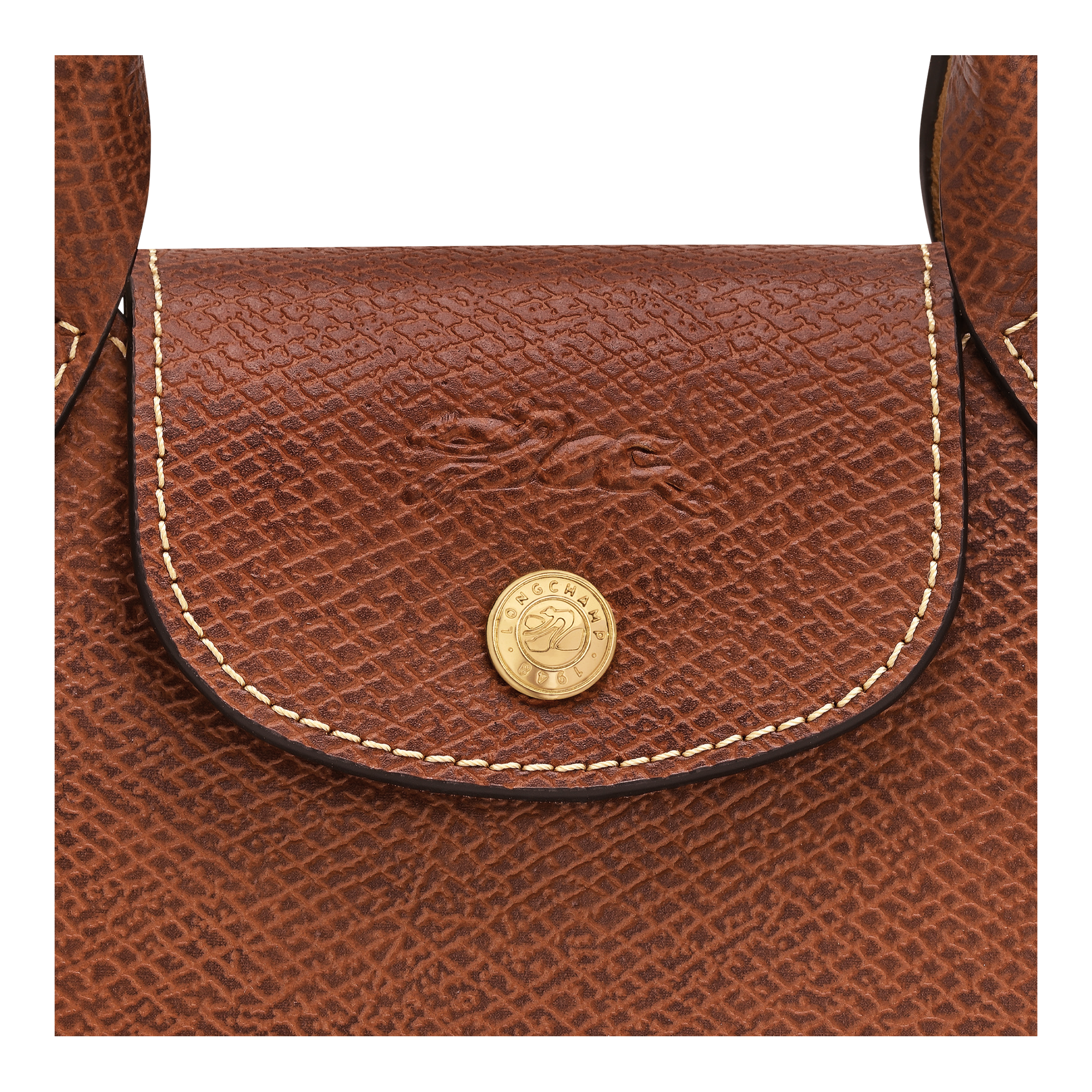 Épure XS Tote bag / Brown - Leather - Image 5