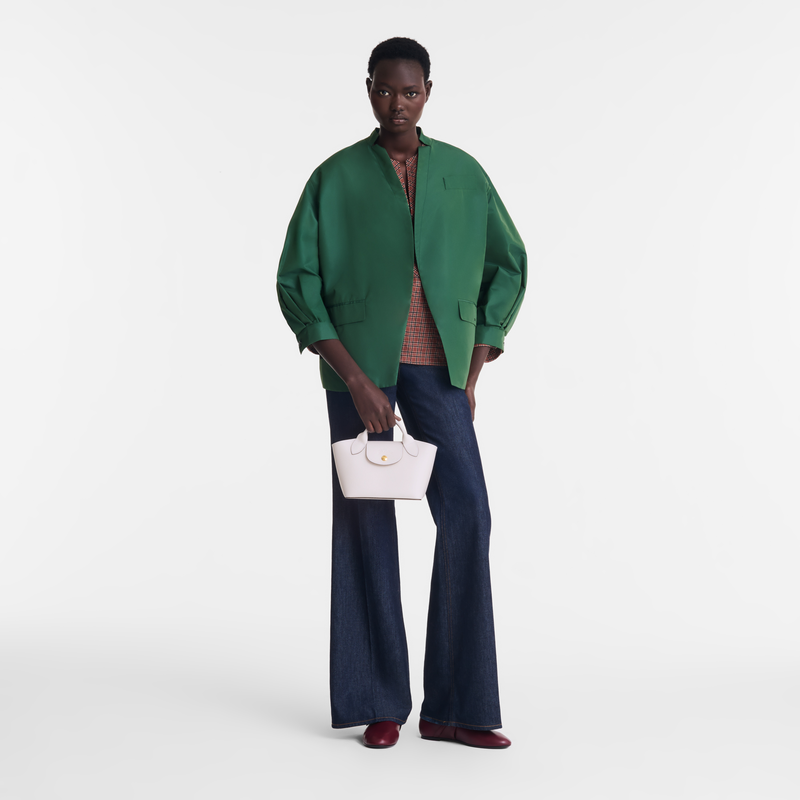 Épure XS Tote bag / Brown - Leather - Image 26