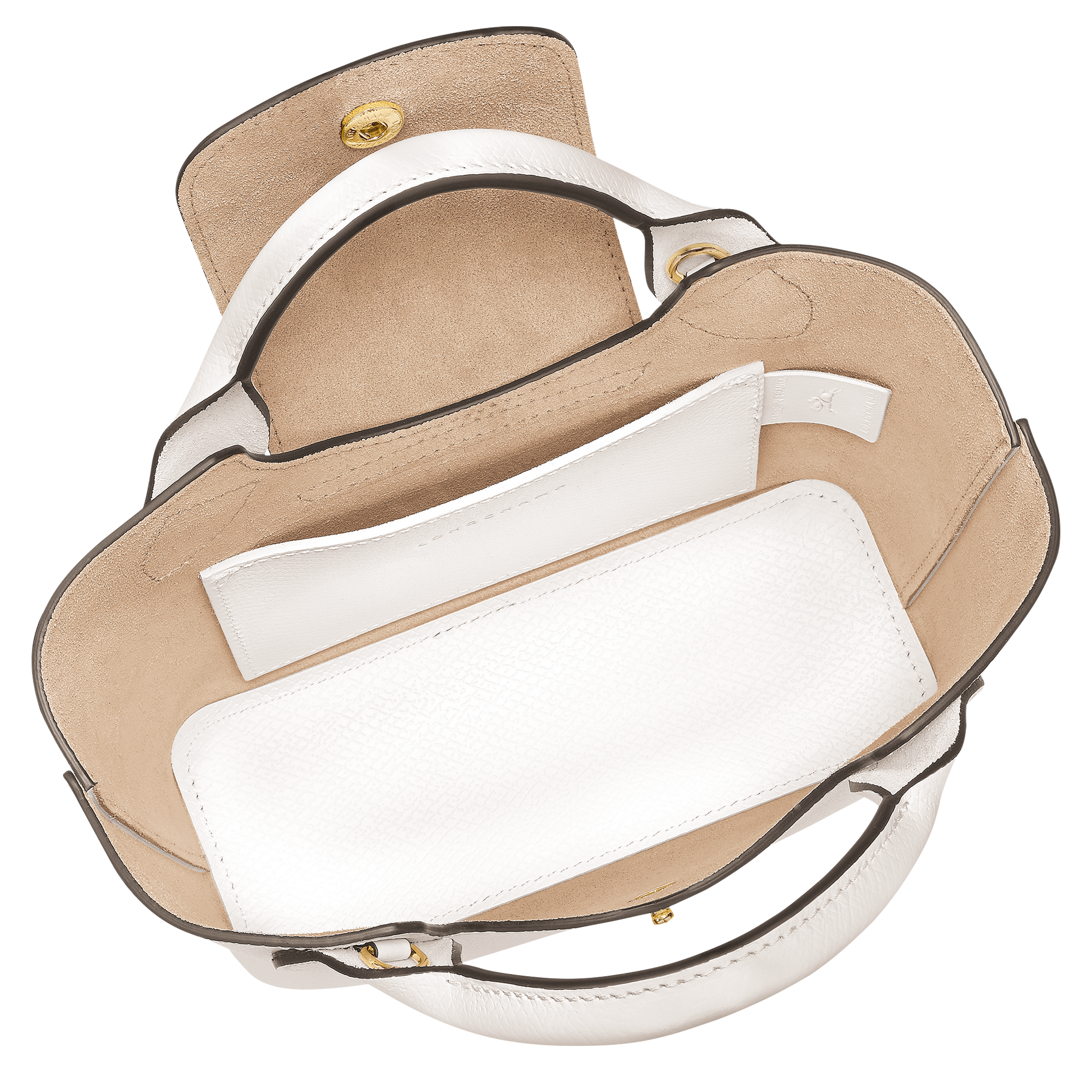 Épure XS Tote bag / White - Leather - Image 5