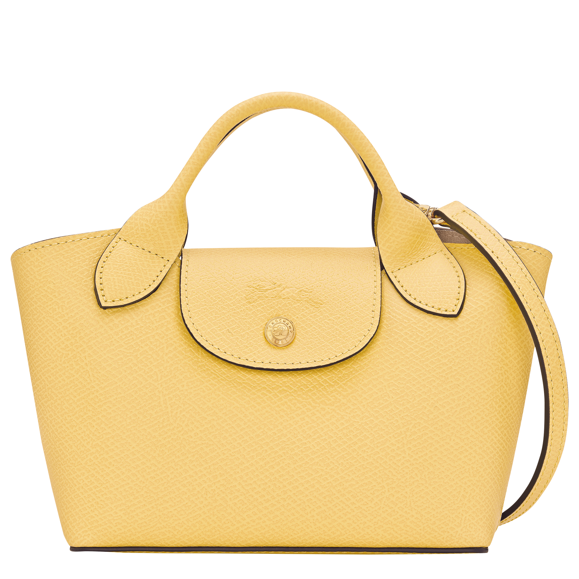 Épure XS Tote bag / Yellow Chick - Leather