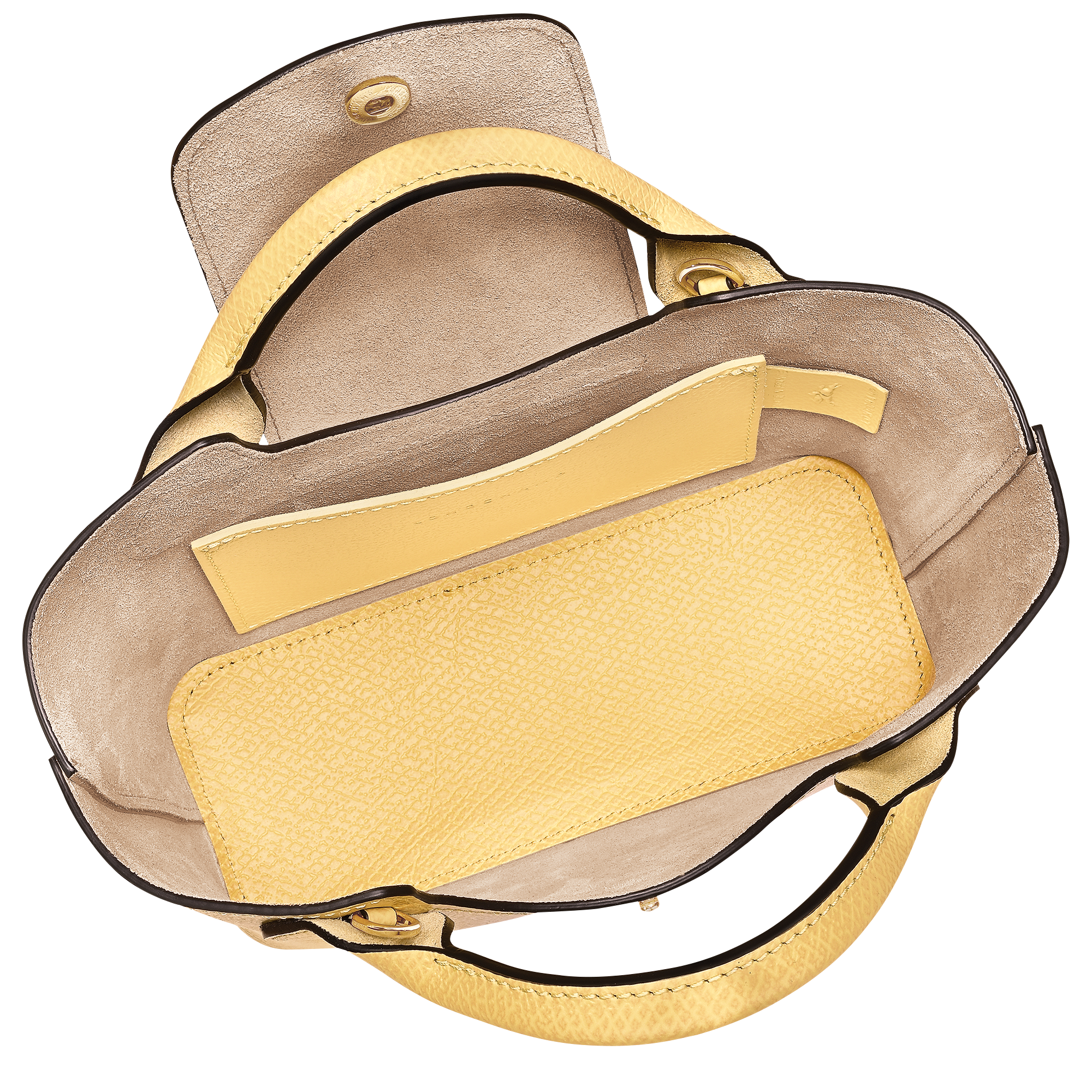 Épure XS Tote bag / Yellow Chick - Leather - Image 5