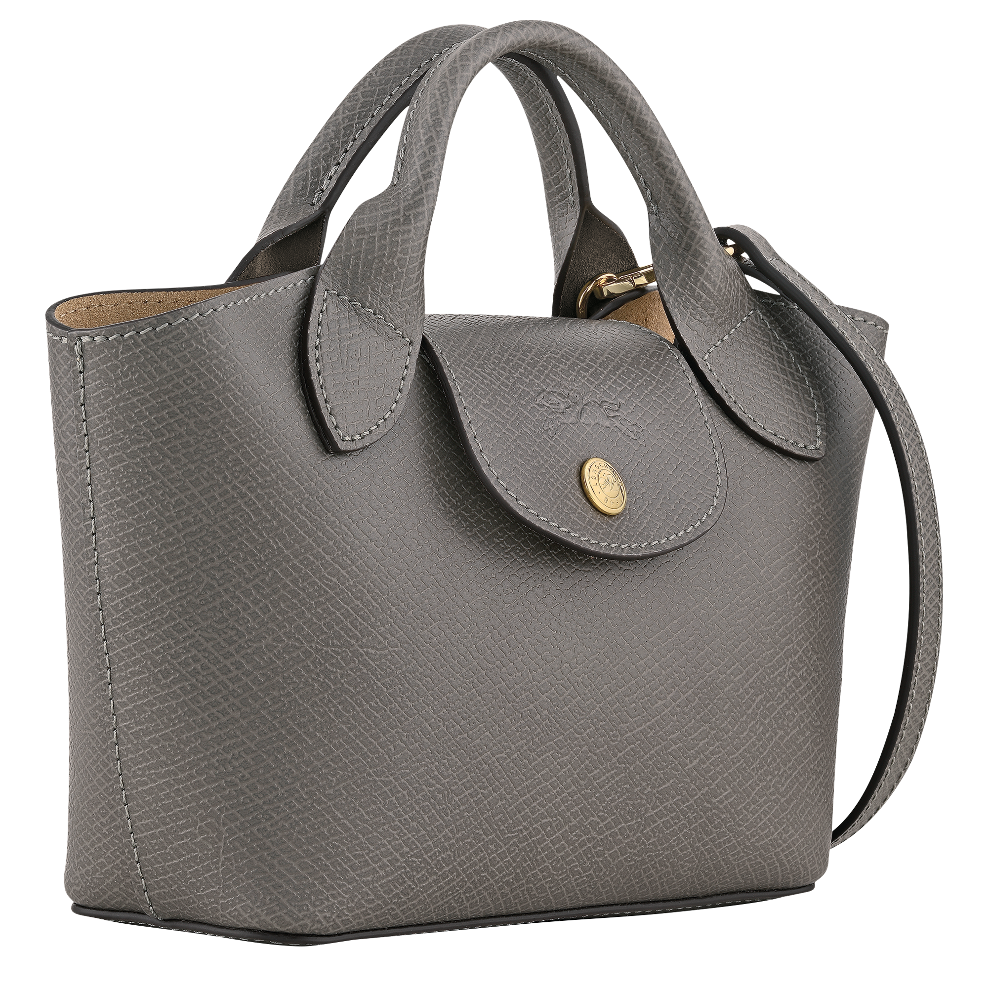 Épure XS Tote bag / Turtledove - Leather - Image 3