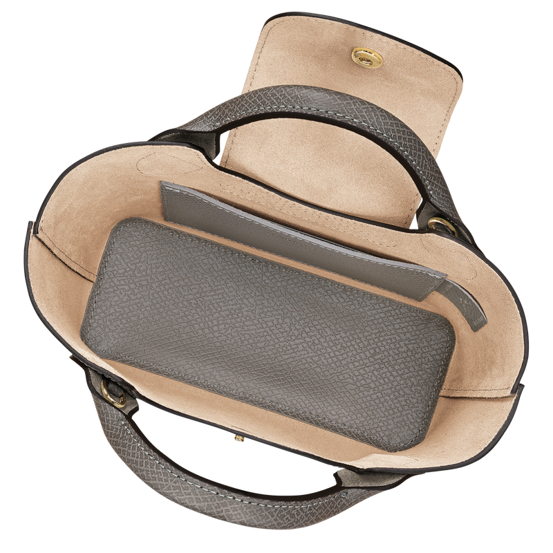 Épure XS Tote bag / Brown - Leather - Image 15