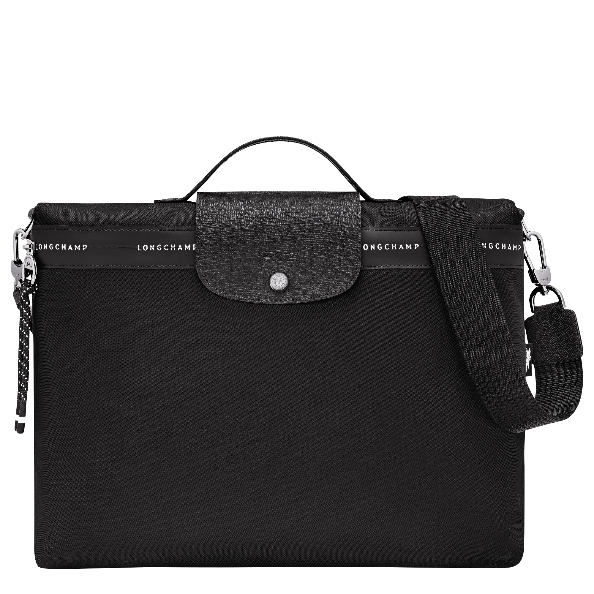 Le Pliage Collection Briefcase / Black - Canvas