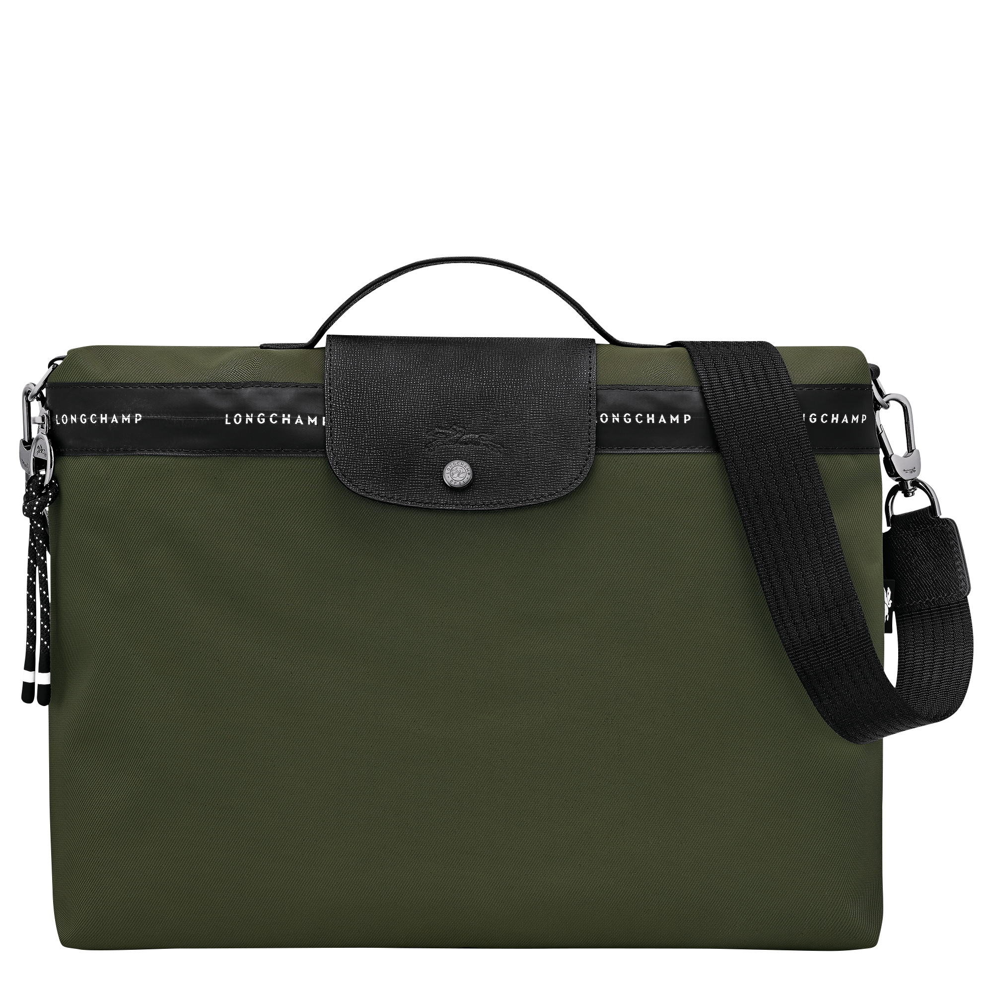 Le Pliage Collection Briefcase / Khaki - Canvas