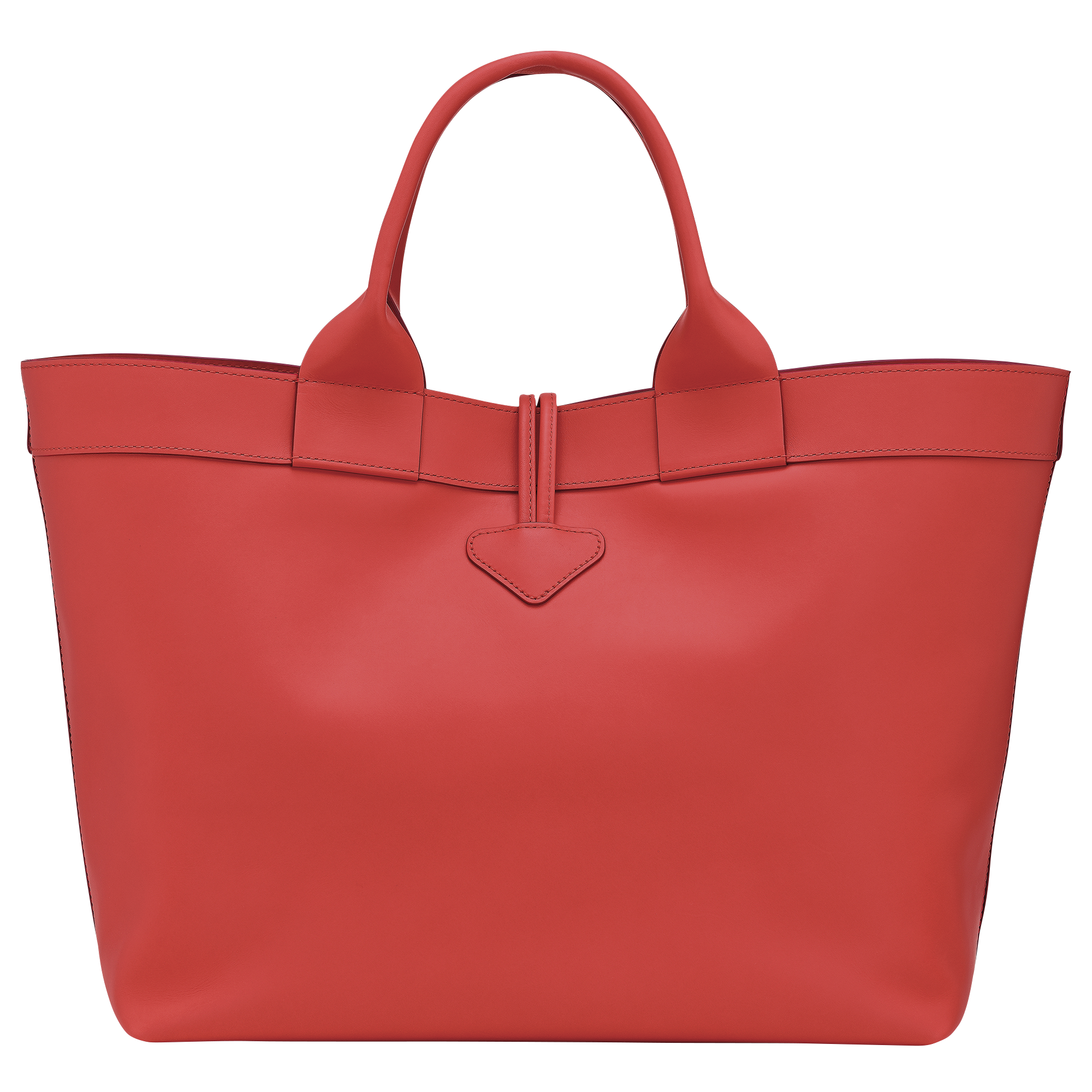 Le Roseau L Tote bag / Red - Leather - Image 4