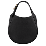 Le Foulonné S Handbag / Black - Leather