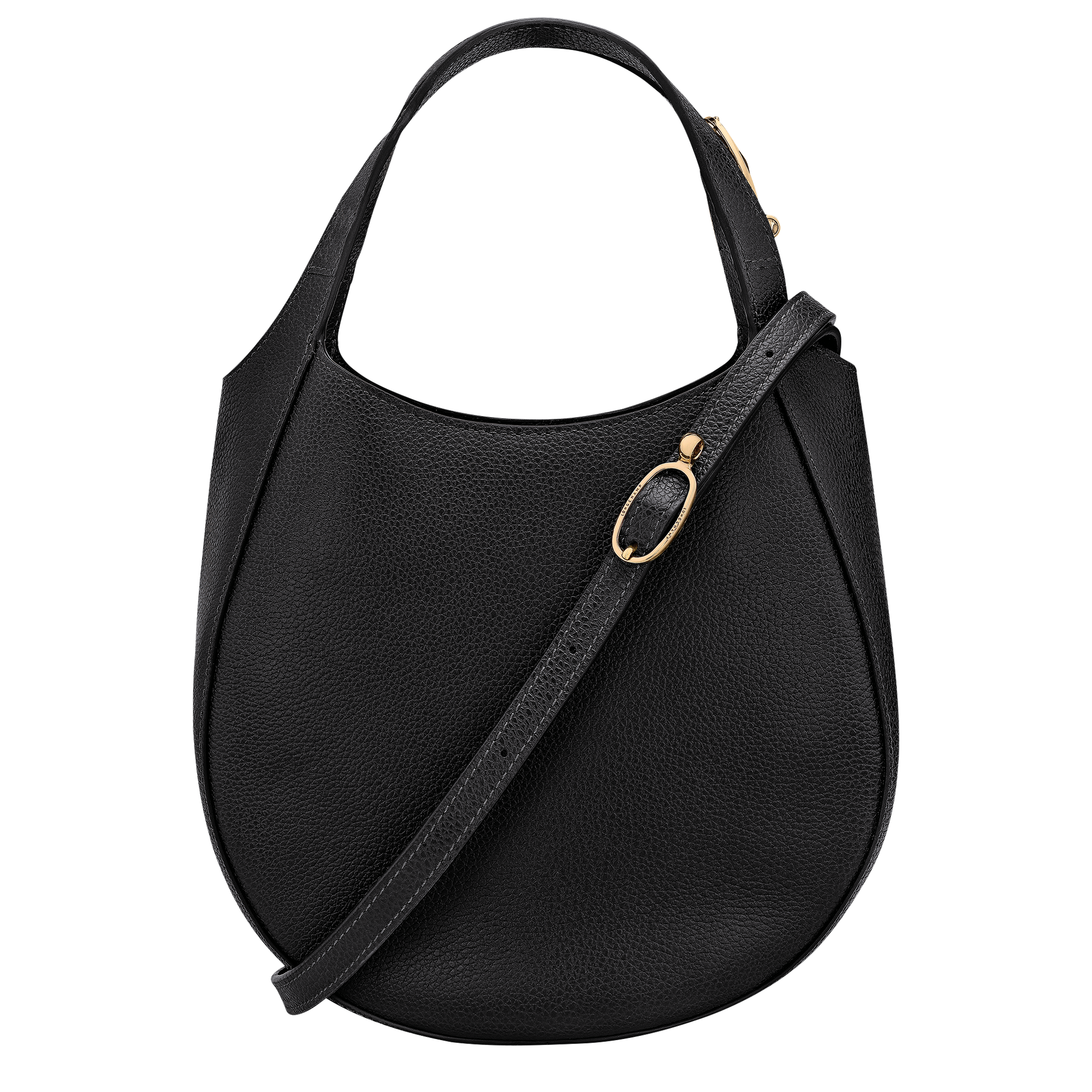 Le Foulonné S Handbag / Black - Leather - Image 4