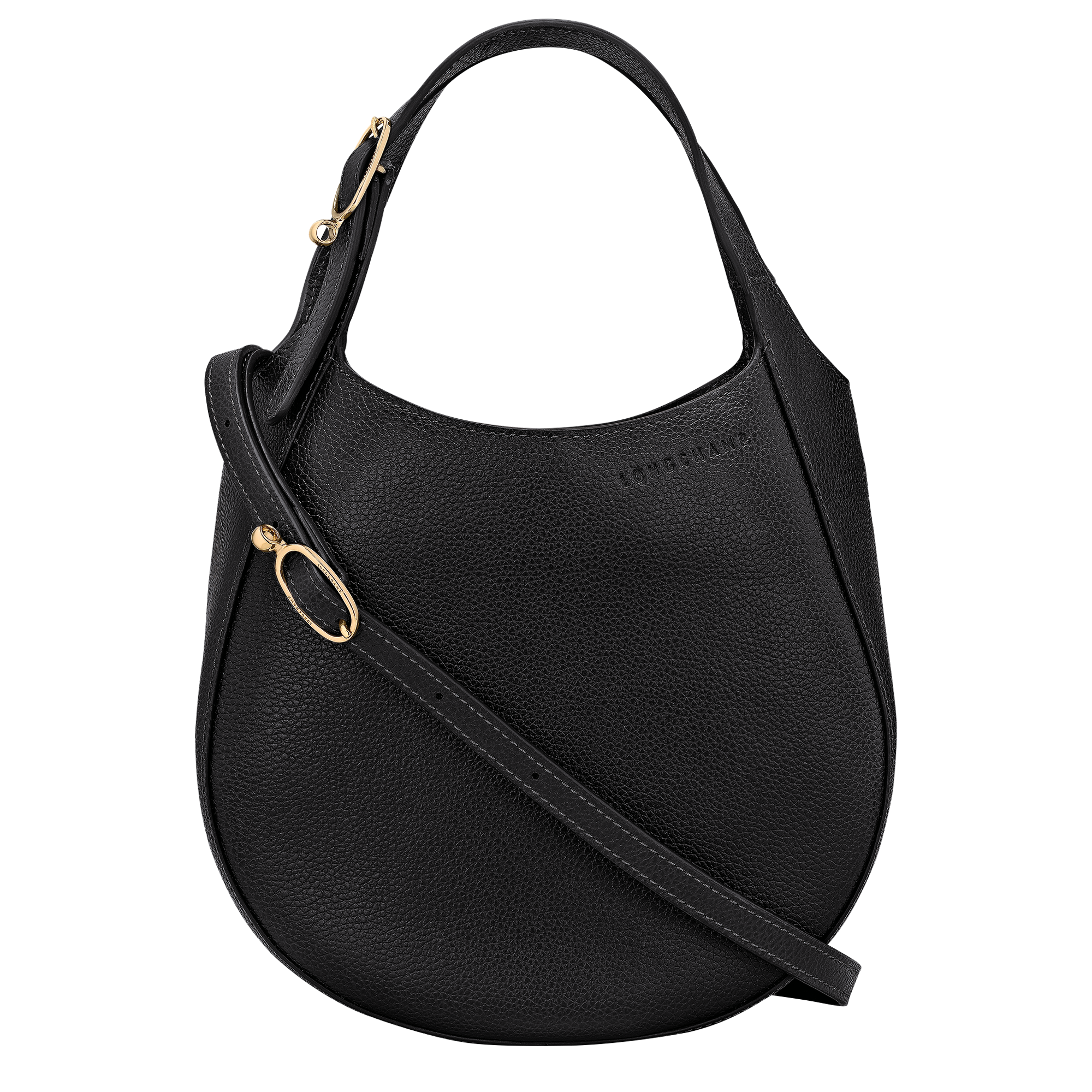 Le Foulonné S Handbag / Black - Leather - Image 5
