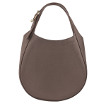 Le Foulonné S Handbag / Taupe - Leather