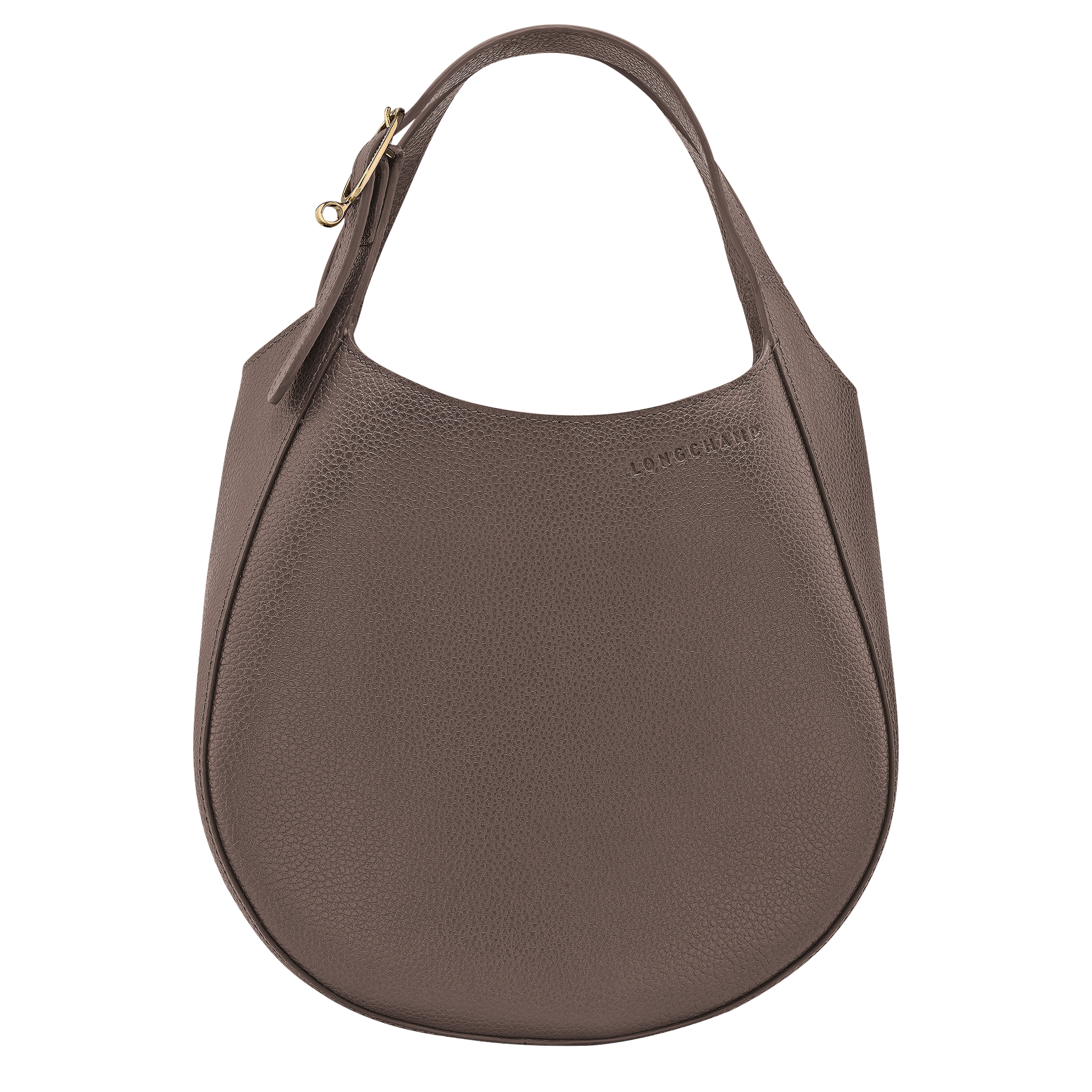 Le Foulonné S Handbag / Taupe - Leather
