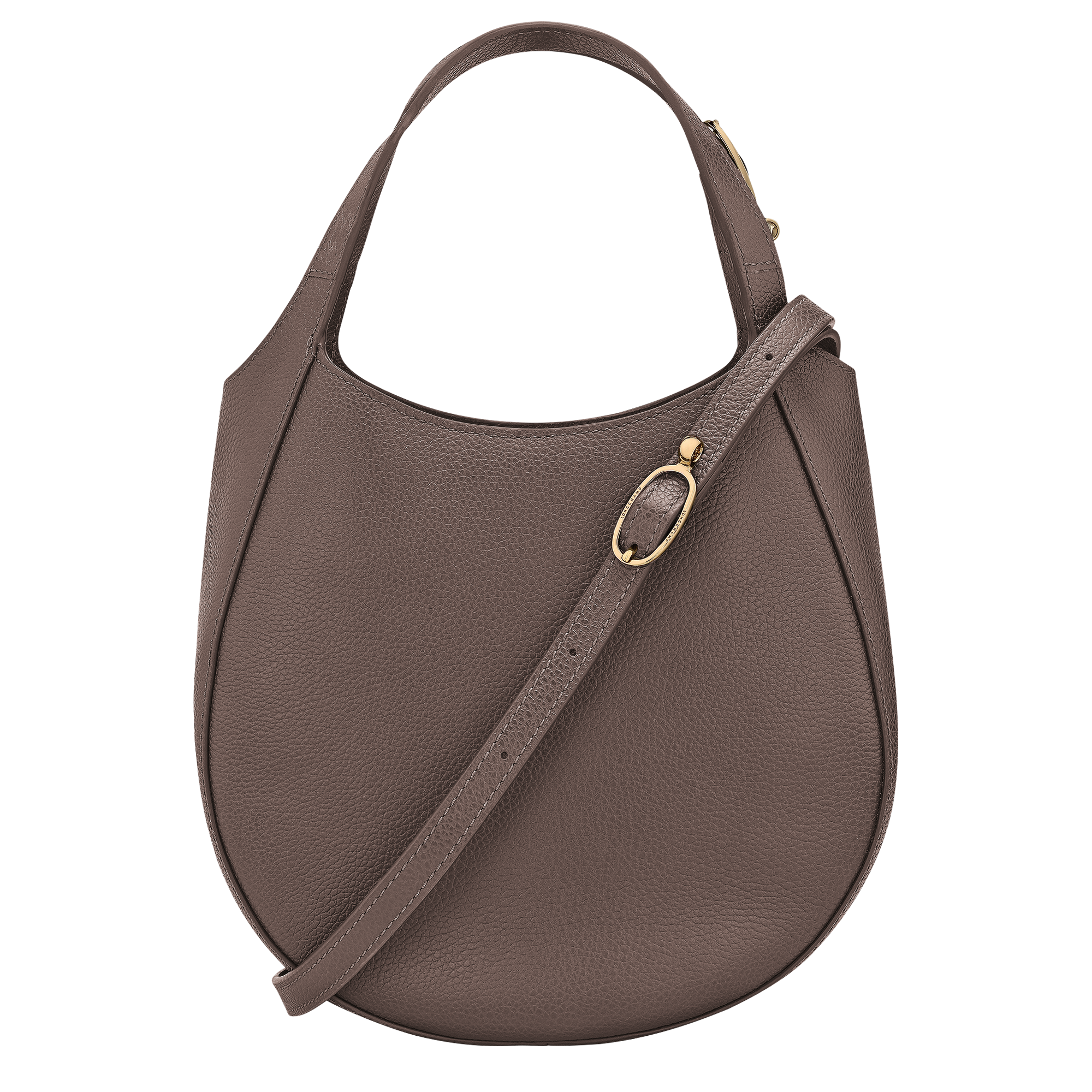 Le Foulonné S Handbag / Taupe - Leather - Image 4